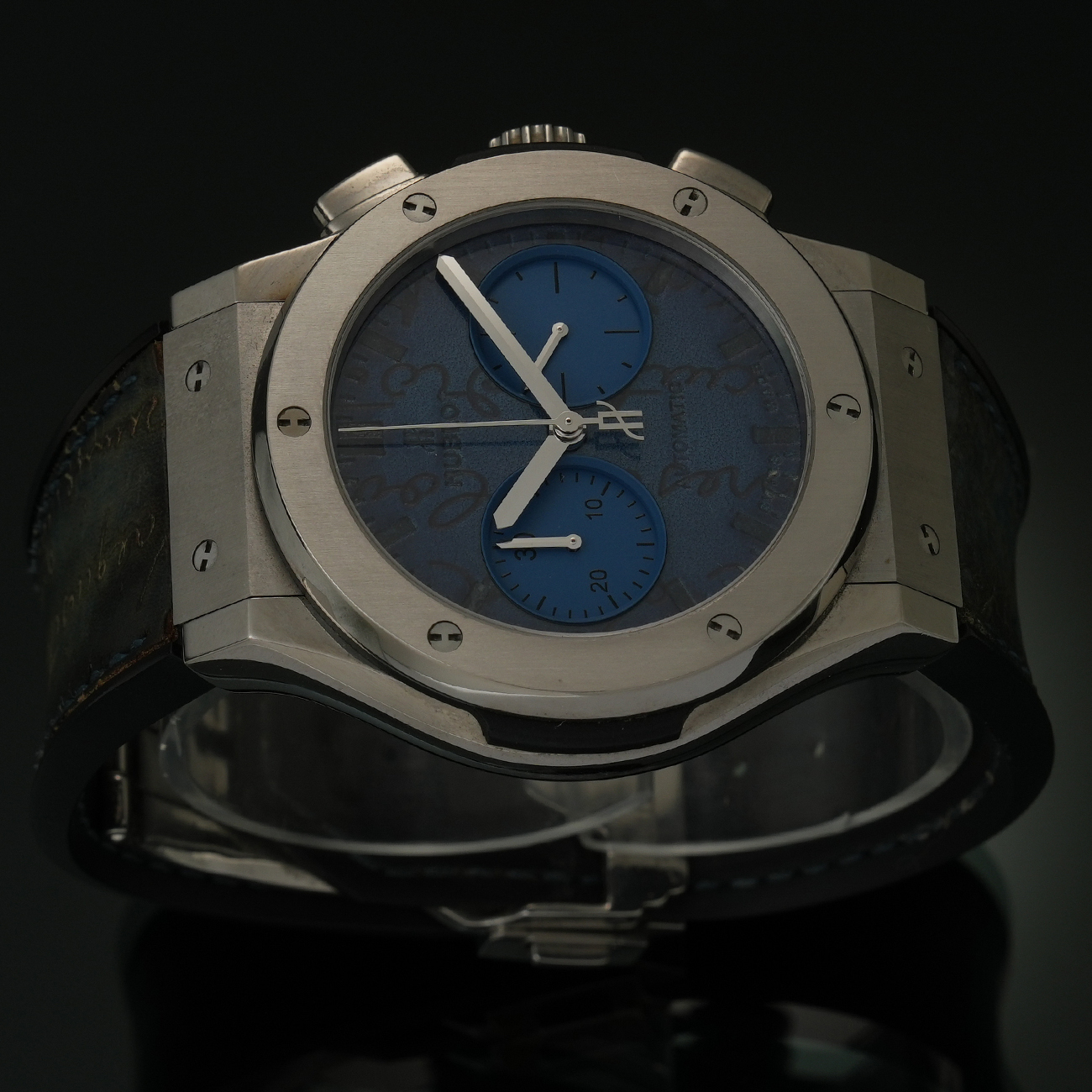 HUBLOT(USED)위블로 클래식 퓨전 크로노 벨루티 한정판