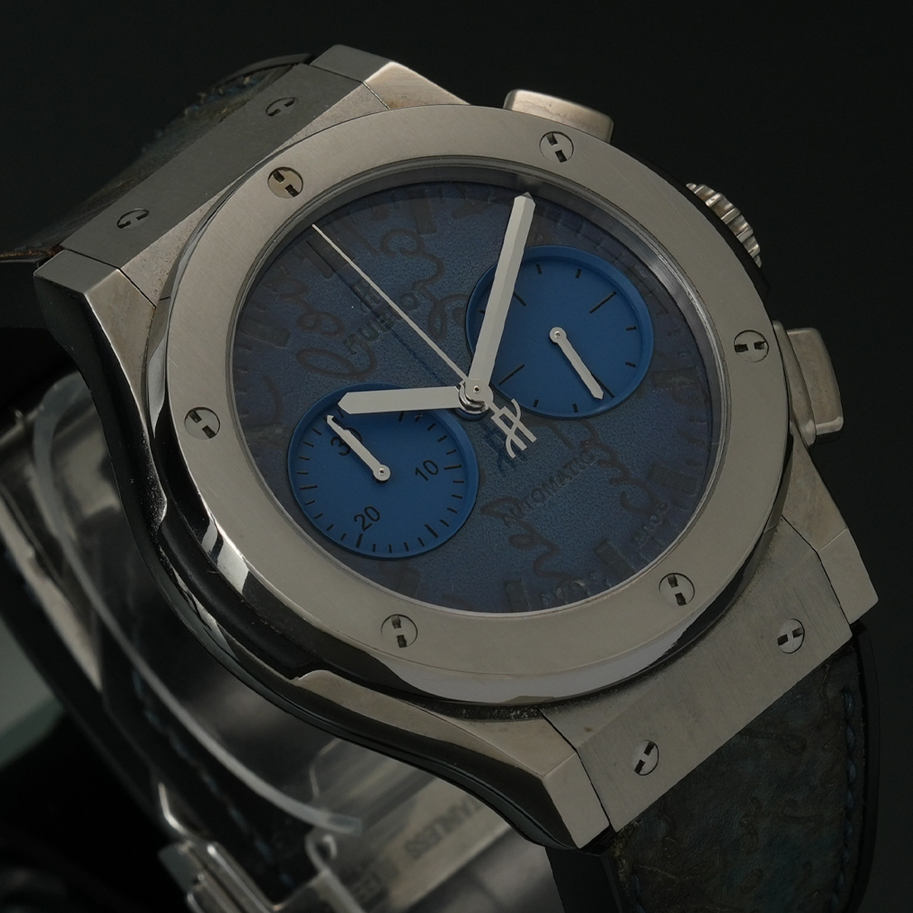 HUBLOT(USED)위블로 클래식 퓨전 크로노 벨루티 한정판