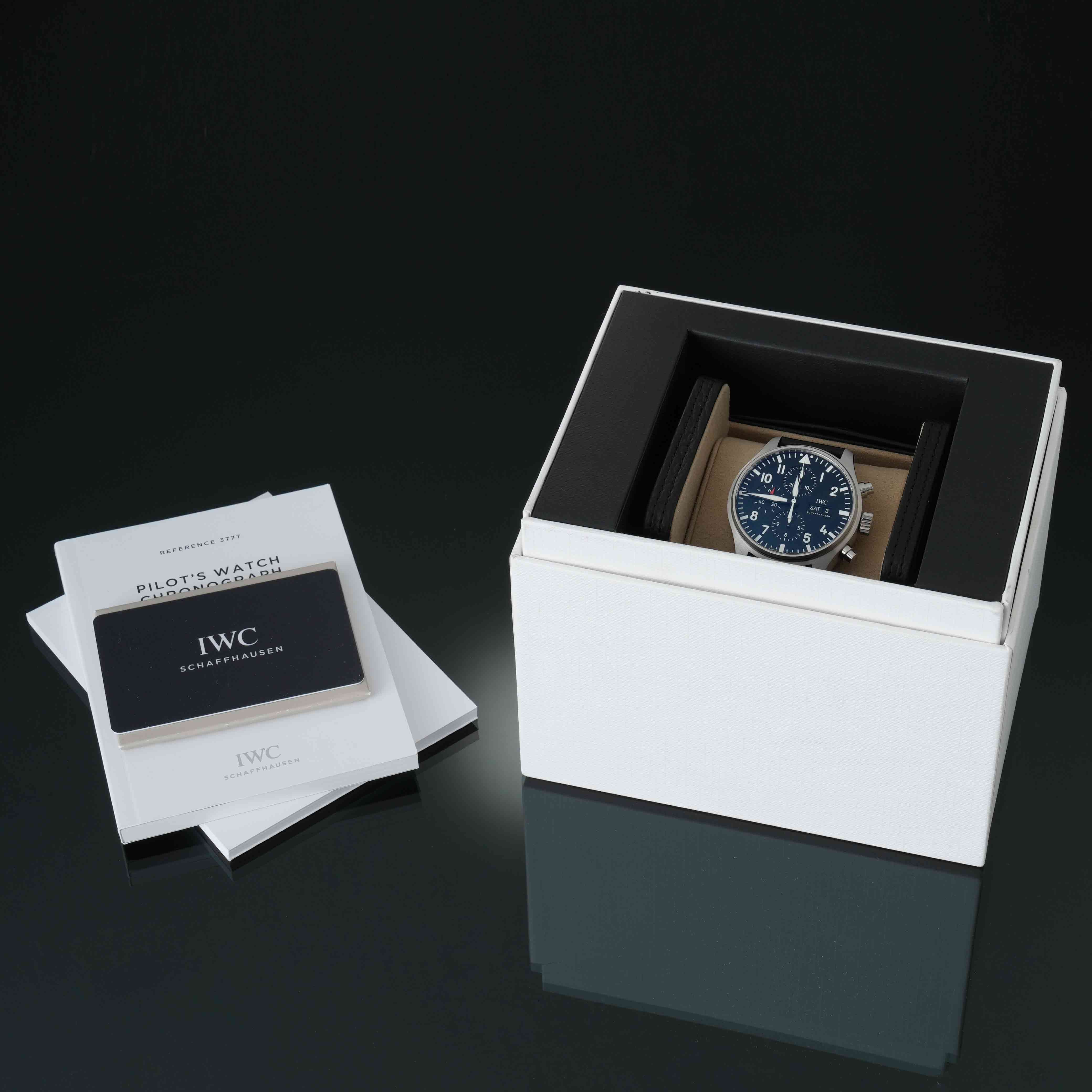 IWC(USED)IWC 파일럿 크로노그래프 IW377709