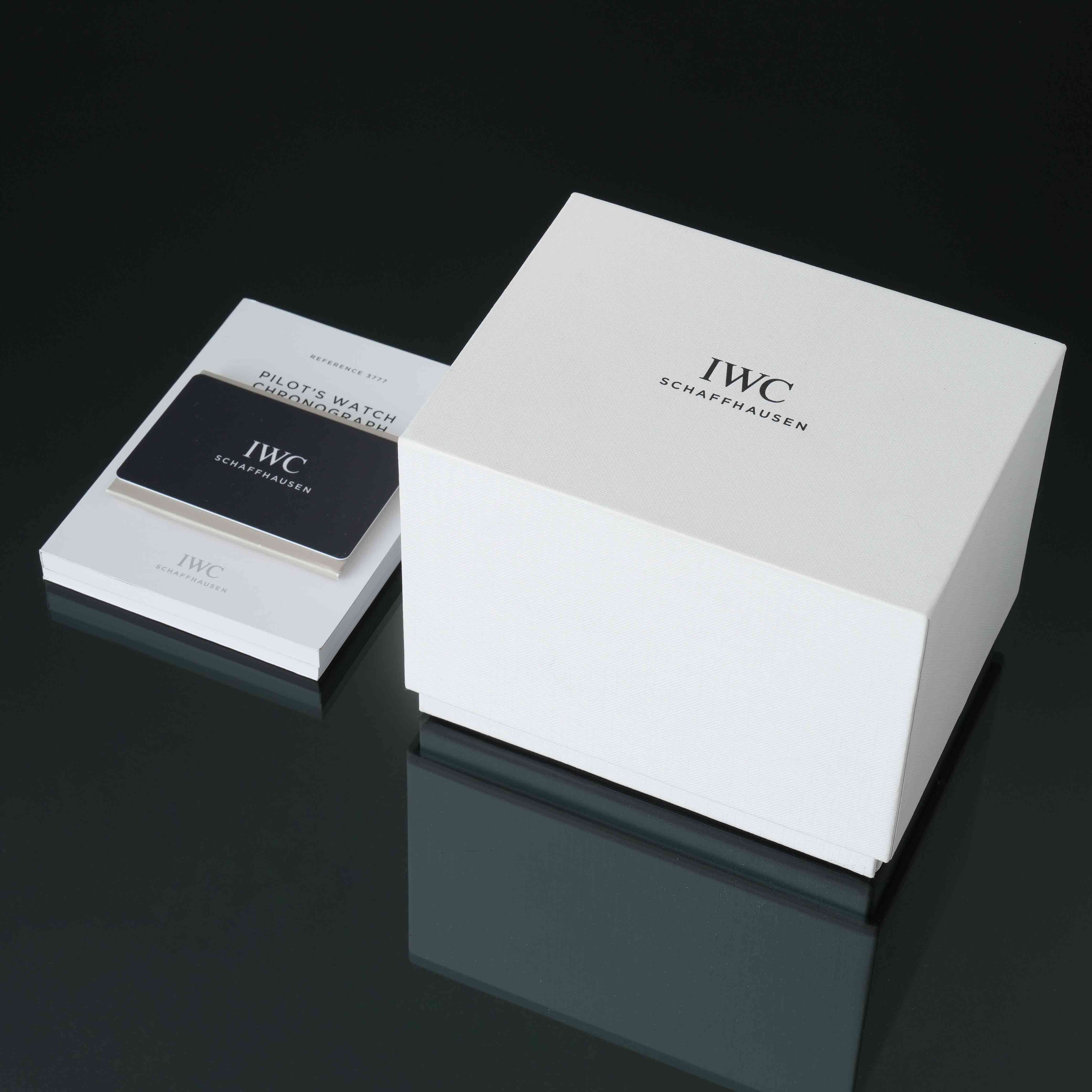 IWC(USED)IWC 파일럿 크로노그래프 IW377709