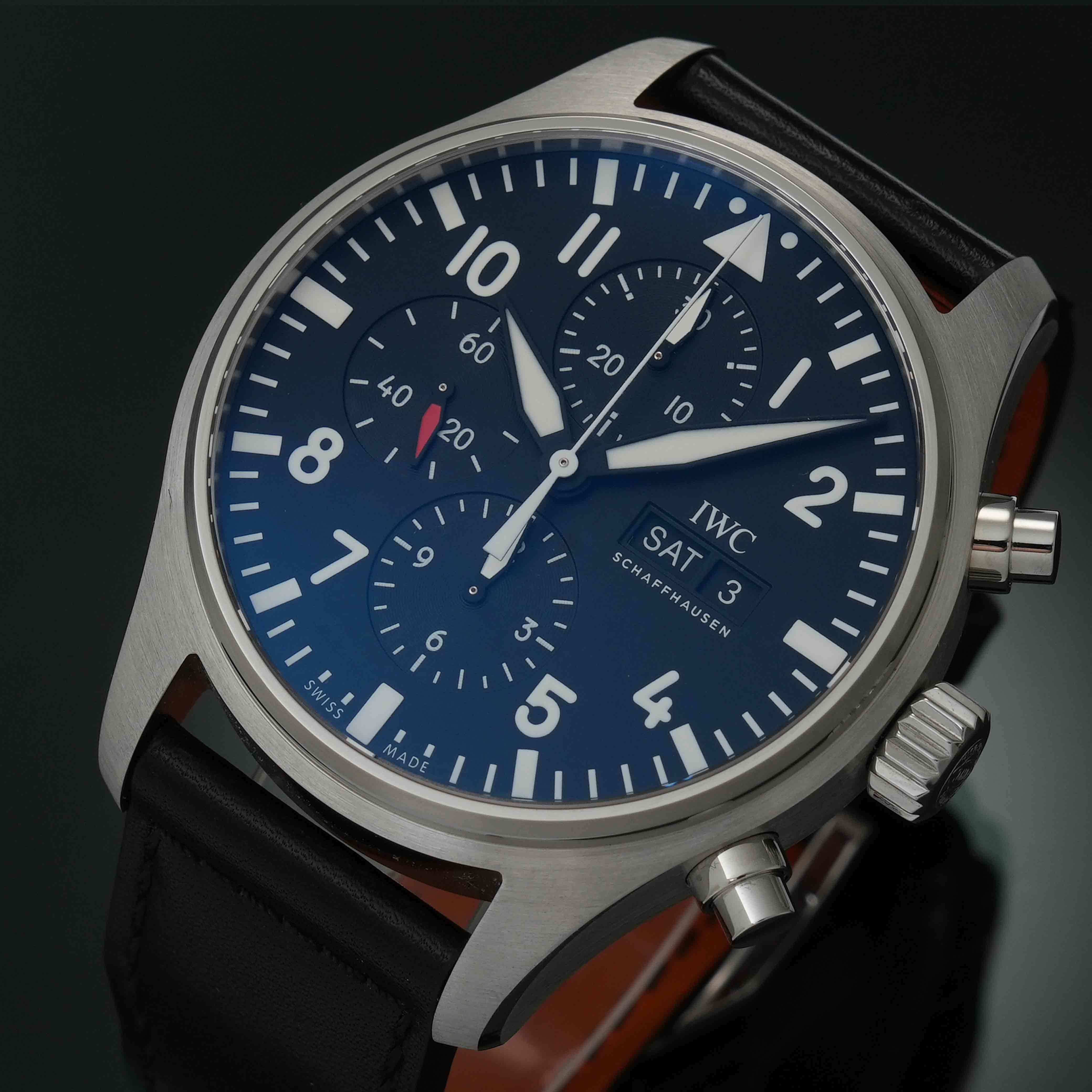 IWC(USED)IWC 파일럿 크로노그래프 IW377709