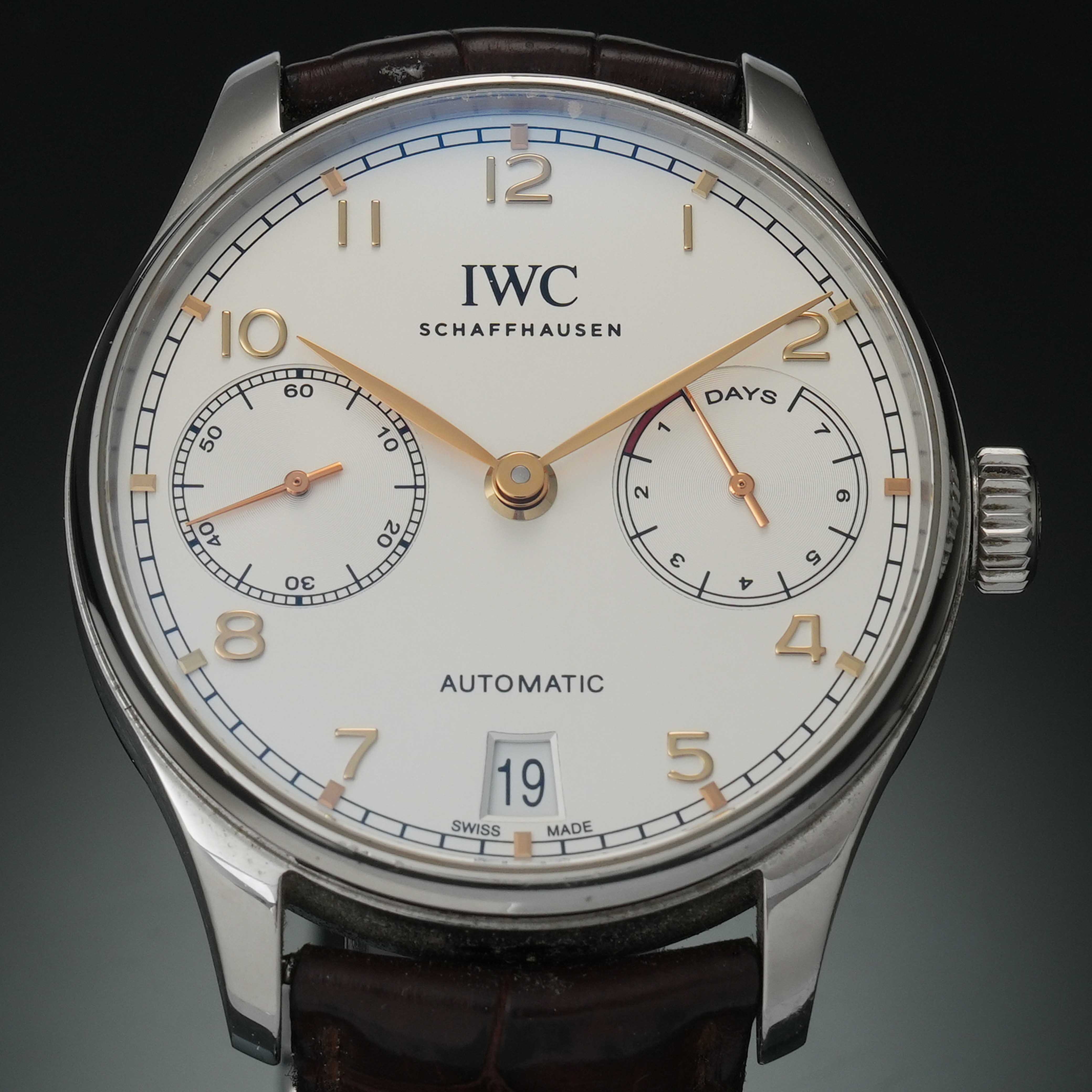 IWC(USED)IWC 포르투기저 세븐데이즈 IW500704