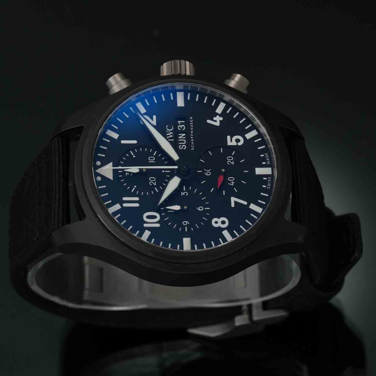 IWC(USED)IWC 파일럿 크로노크래프 탑건 IW389101