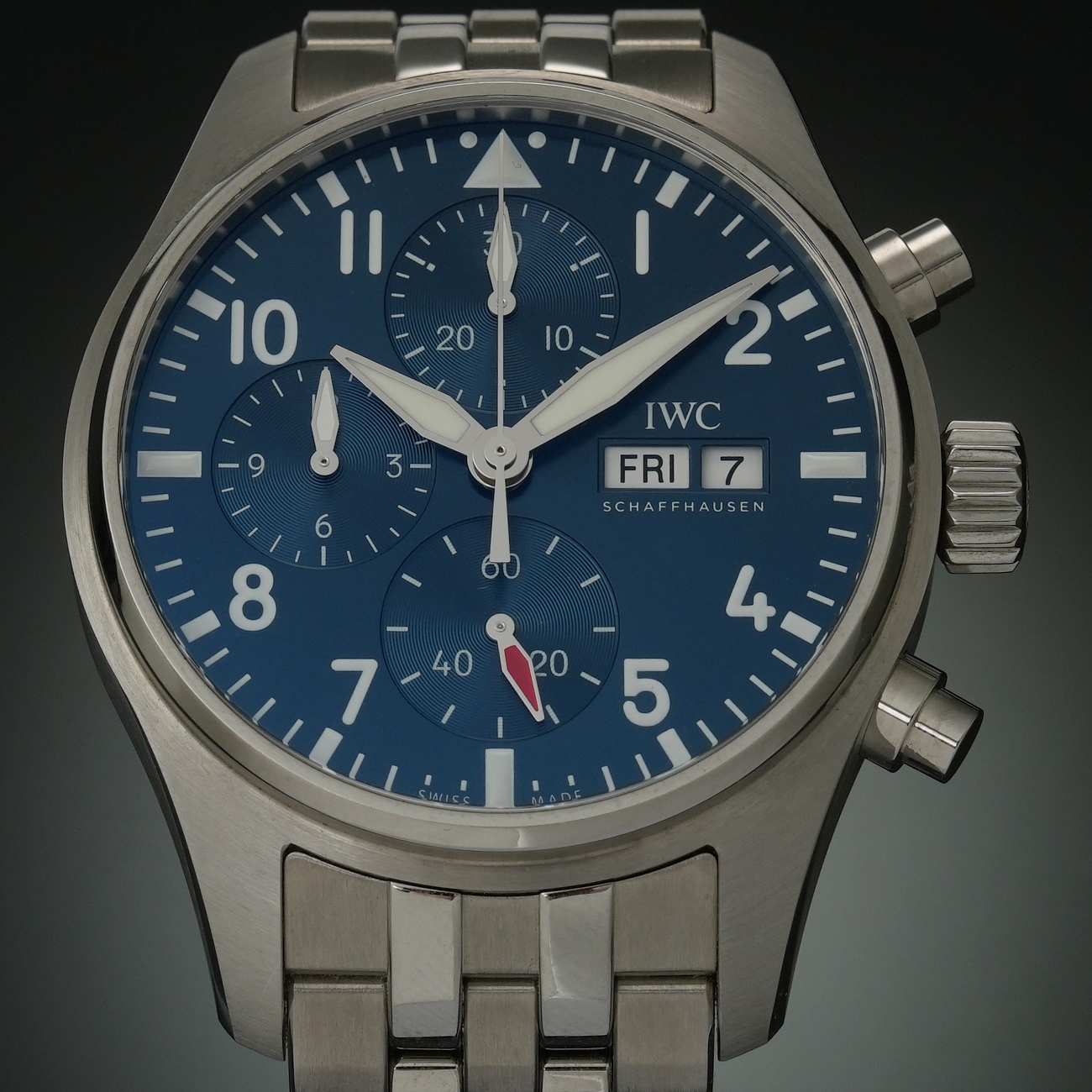 IWC(USED)IWC 파일럿 워치 크로노 IW388102