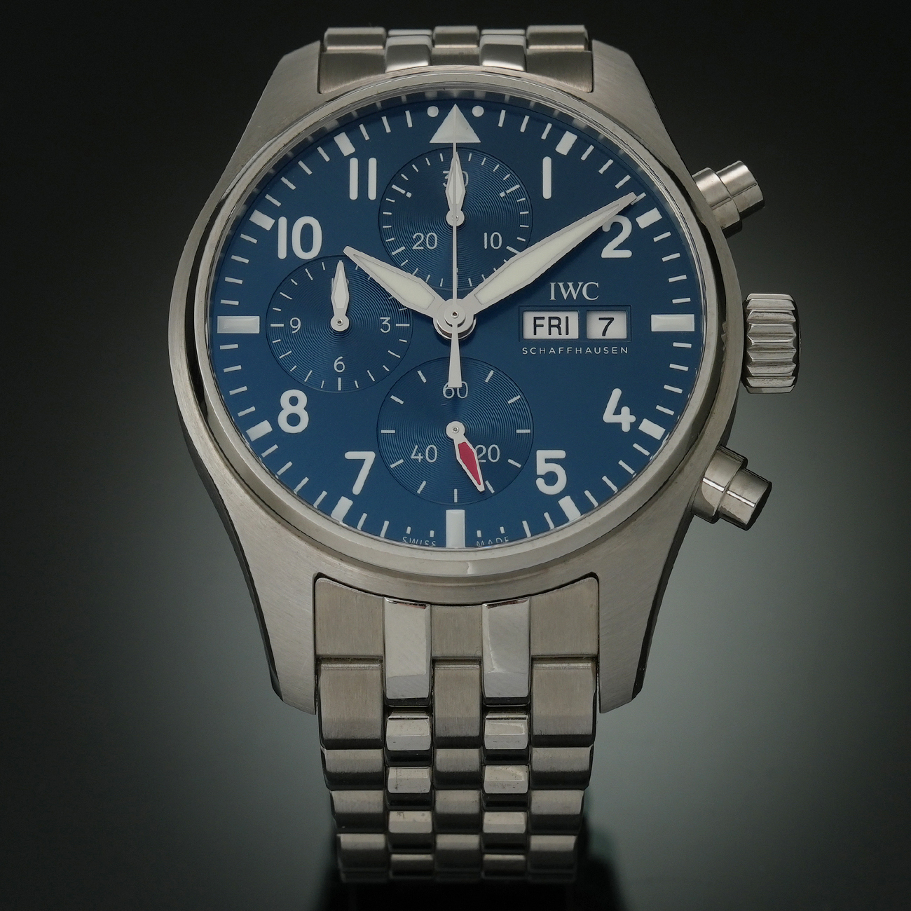 IWC(USED)IWC 파일럿 워치 크로노 IW388102