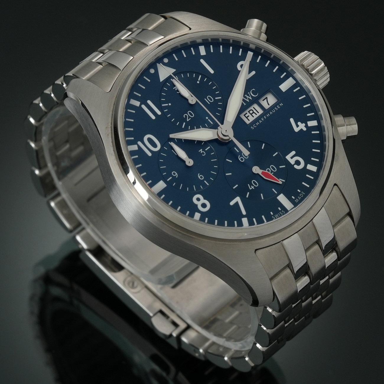 IWC(USED)IWC 파일럿 워치 크로노 IW388102