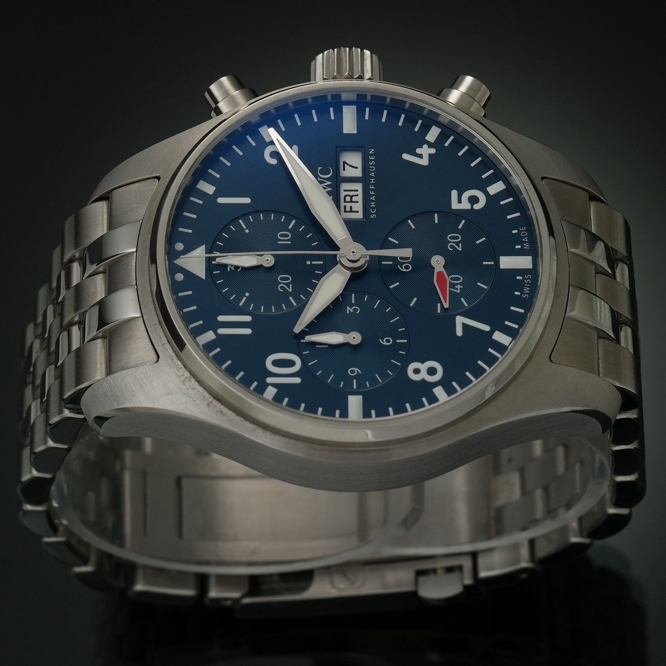 IWC(USED)IWC 파일럿 워치 크로노 IW388102