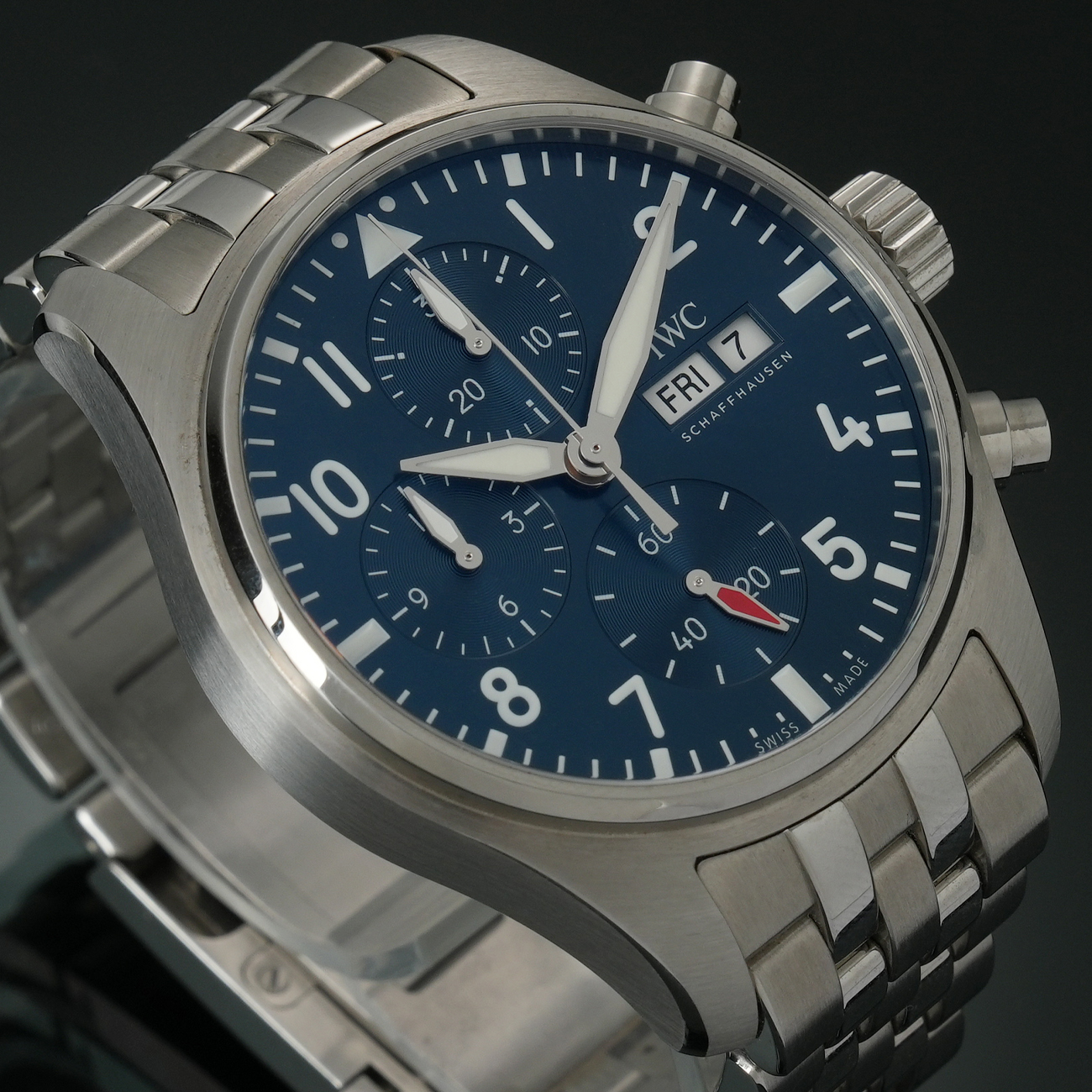 IWC(USED)IWC 파일럿 워치 크로노 IW388102