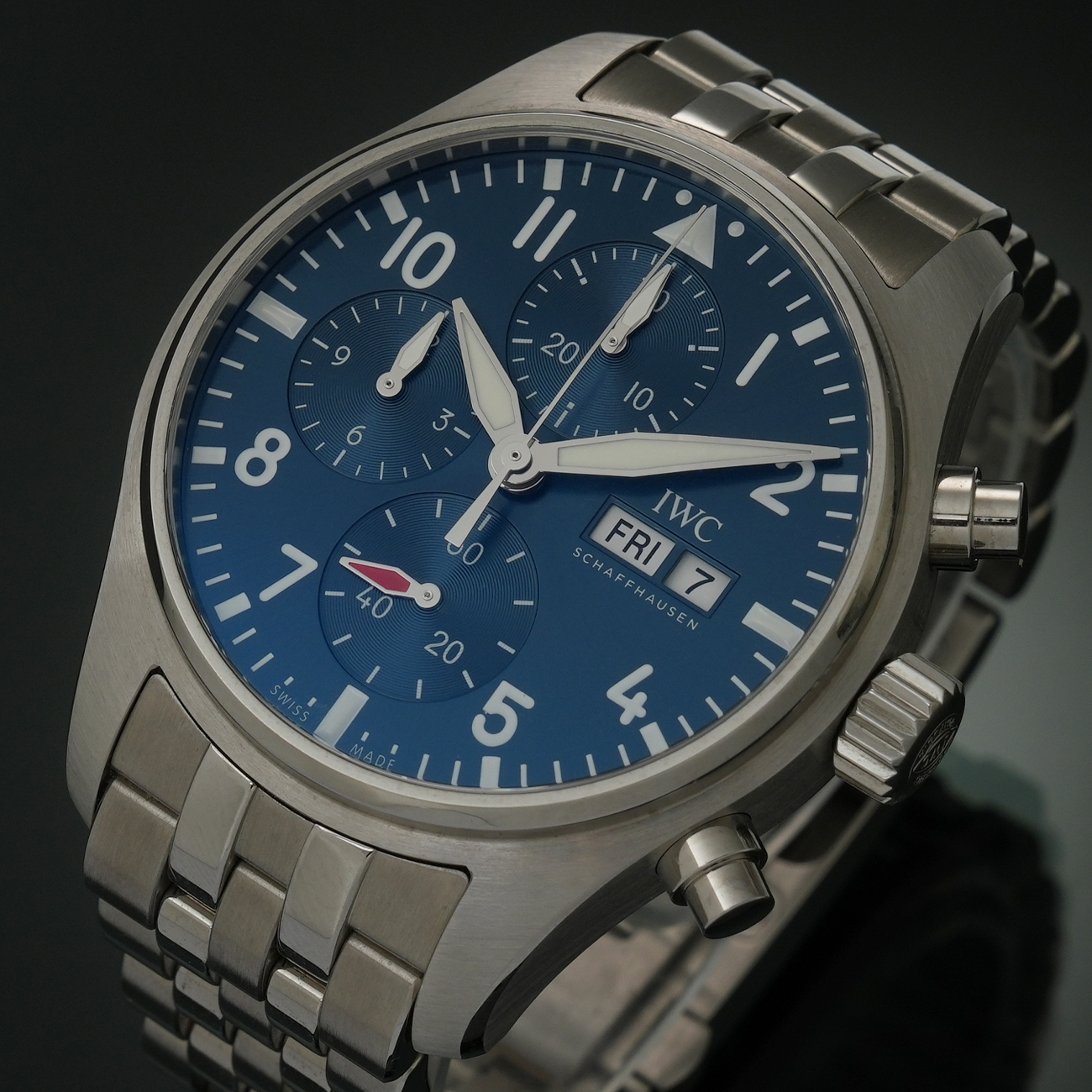 IWC(USED)IWC 파일럿 워치 크로노 IW388102