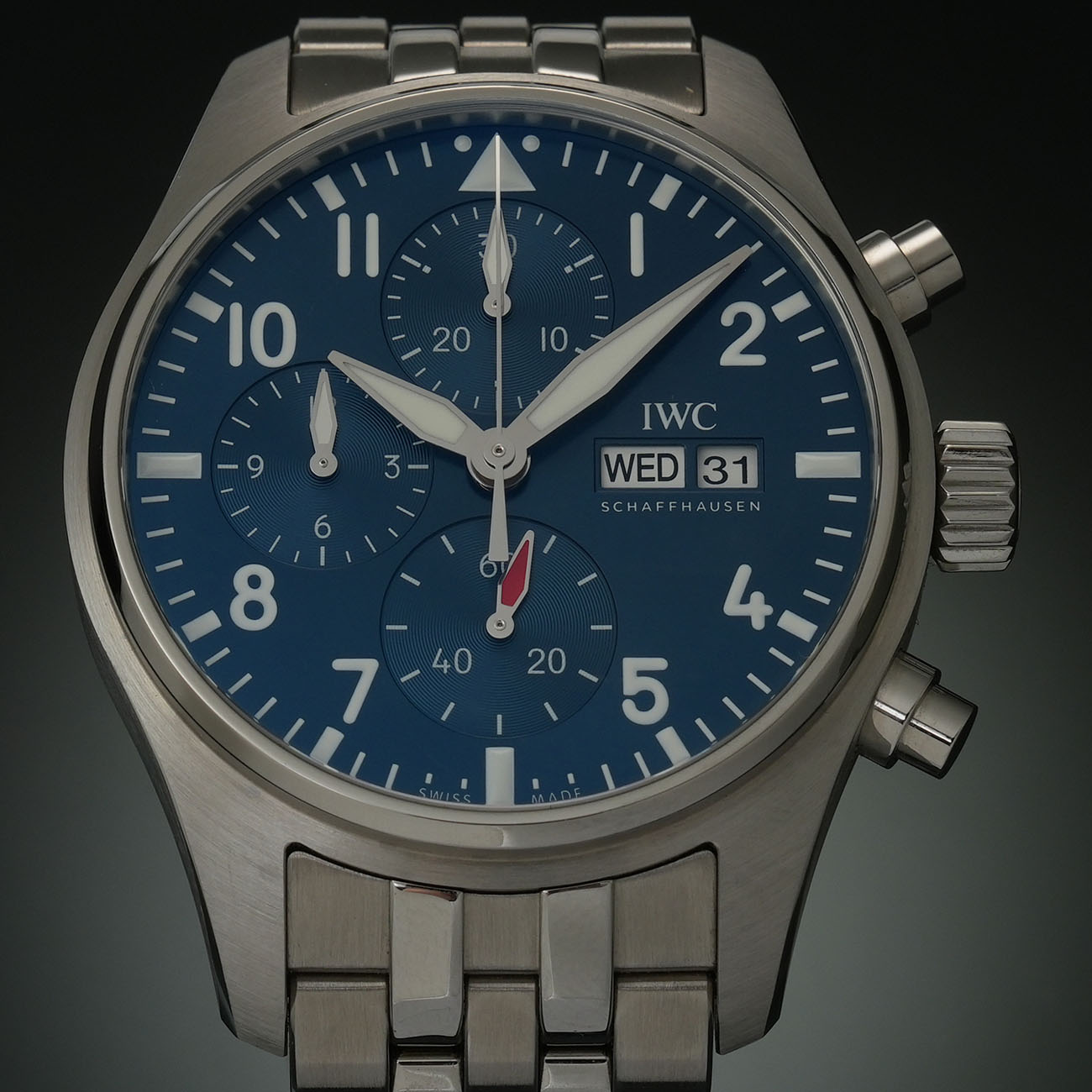 IWC(USED)IWC 파일럿 워치 크로노 IW388102