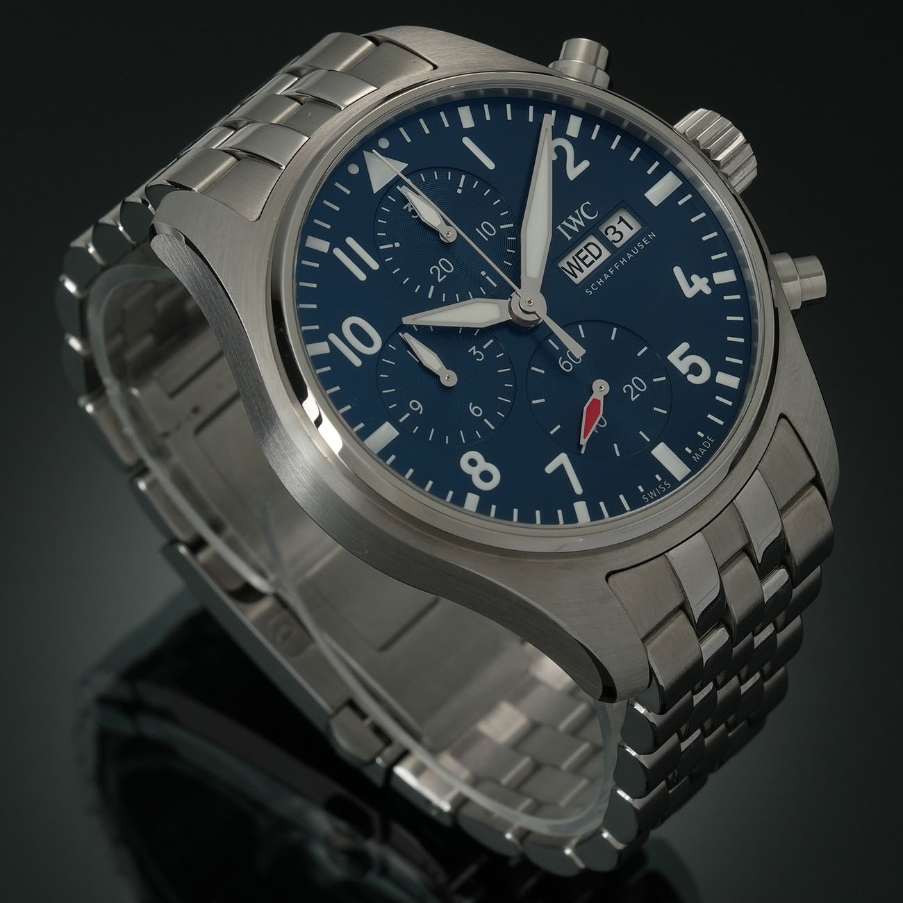 IWC(USED)IWC 파일럿 워치 크로노 IW388102