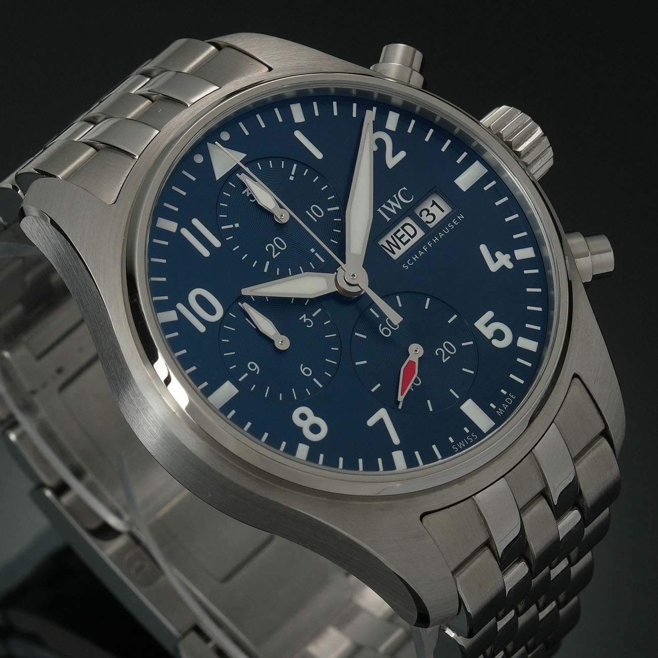 IWC(USED)IWC 파일럿 워치 크로노 IW388102
