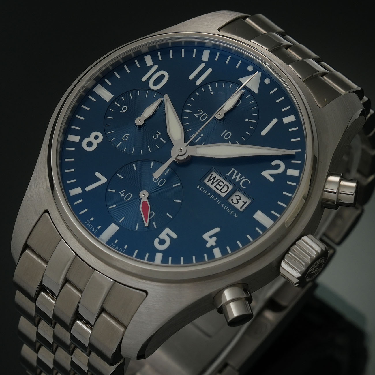 IWC(USED)IWC 파일럿 워치 크로노 IW388102