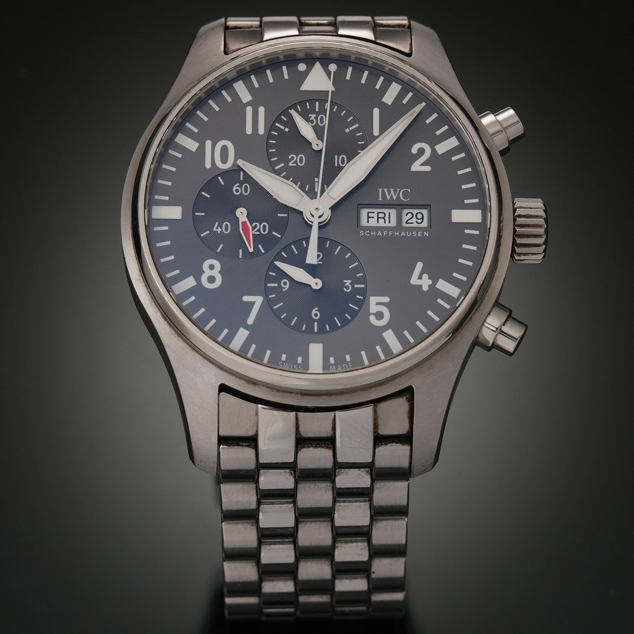 IWC(USED)IWC 파일럿 스핏파이어 크로노그래프 iw377719