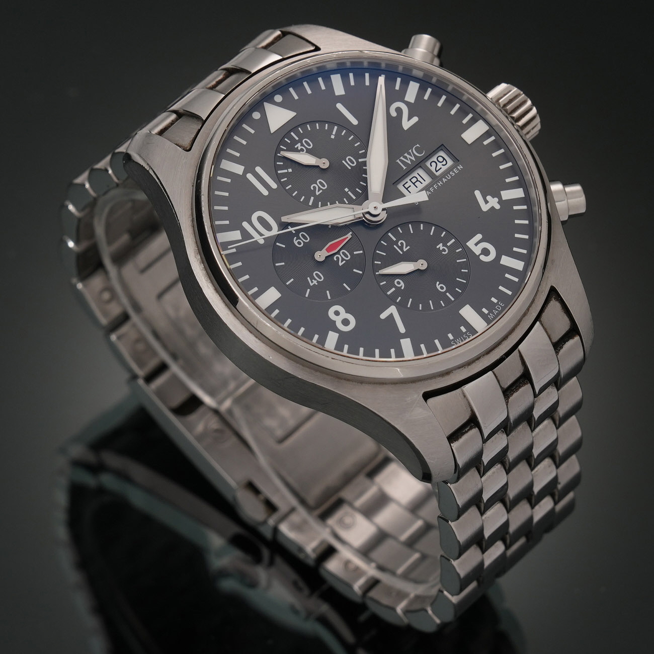 IWC(USED)IWC 파일럿 스핏파이어 크로노그래프 iw377719