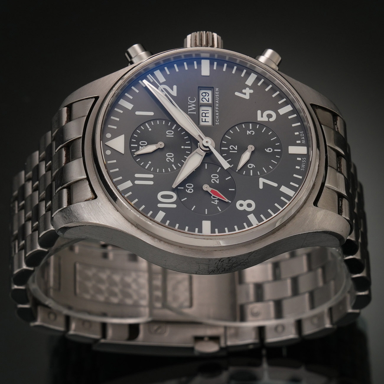 IWC(USED)IWC 파일럿 스핏파이어 크로노그래프 iw377719