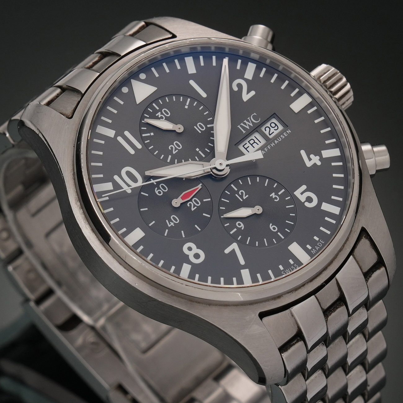 IWC(USED)IWC 파일럿 스핏파이어 크로노그래프 iw377719