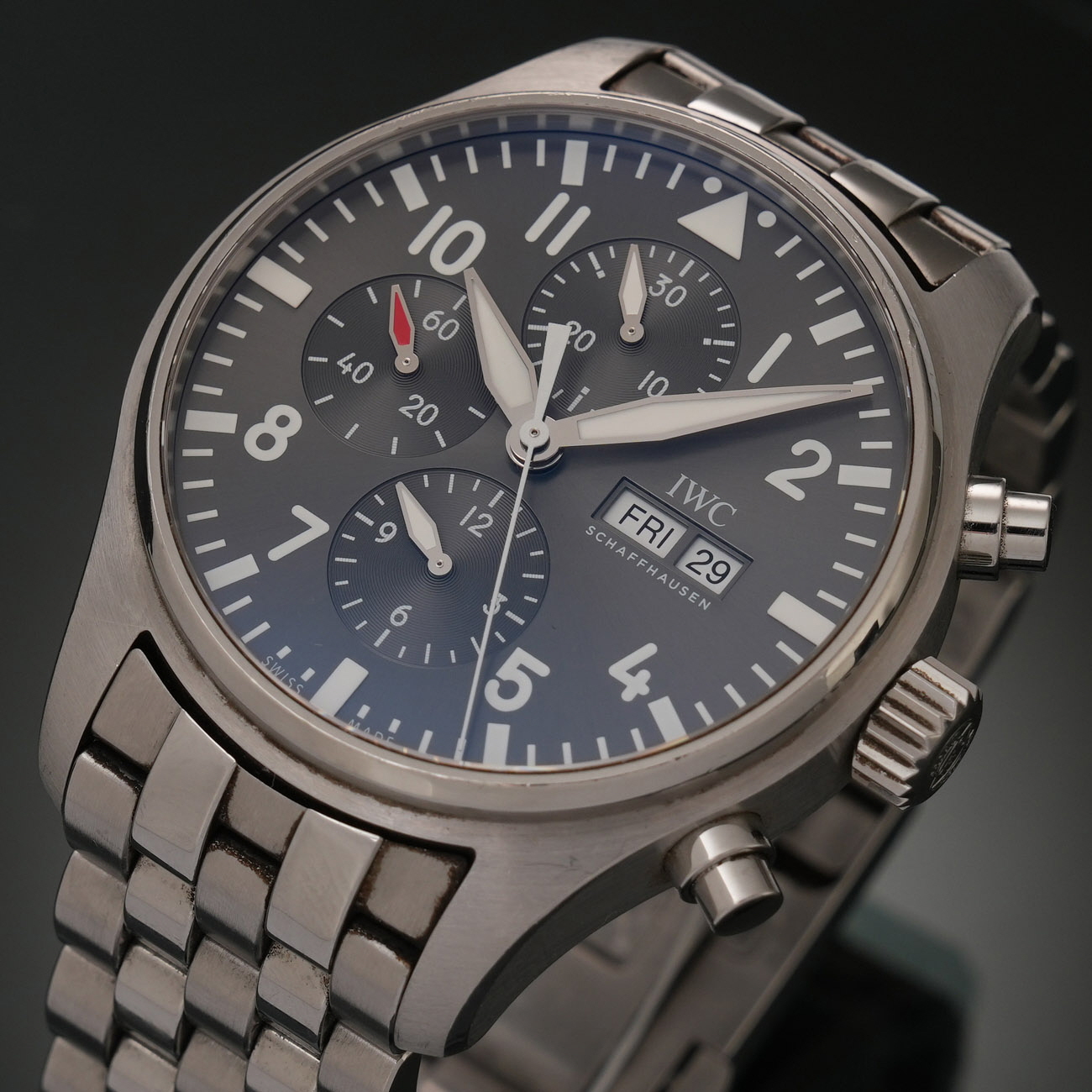 IWC(USED)IWC 파일럿 스핏파이어 크로노그래프 iw377719
