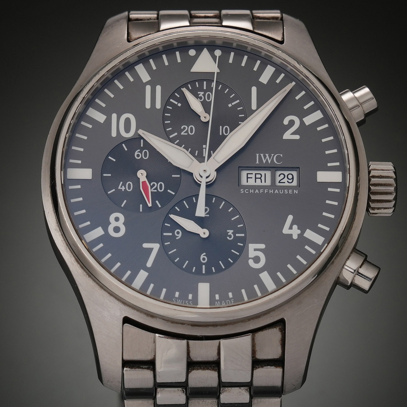 IWC(USED)IWC 파일럿 스핏파이어 크로노그래프 iw377719