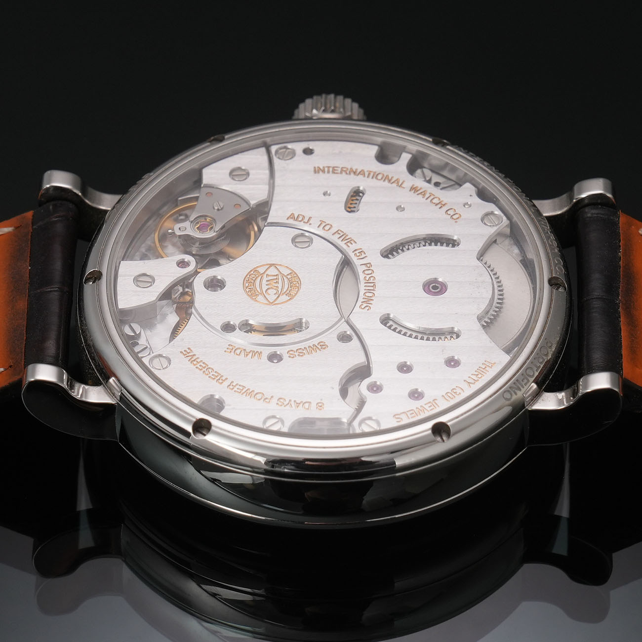 IWC(USED) 포르토피노 핸드 와인드 문 페이즈 IW516401