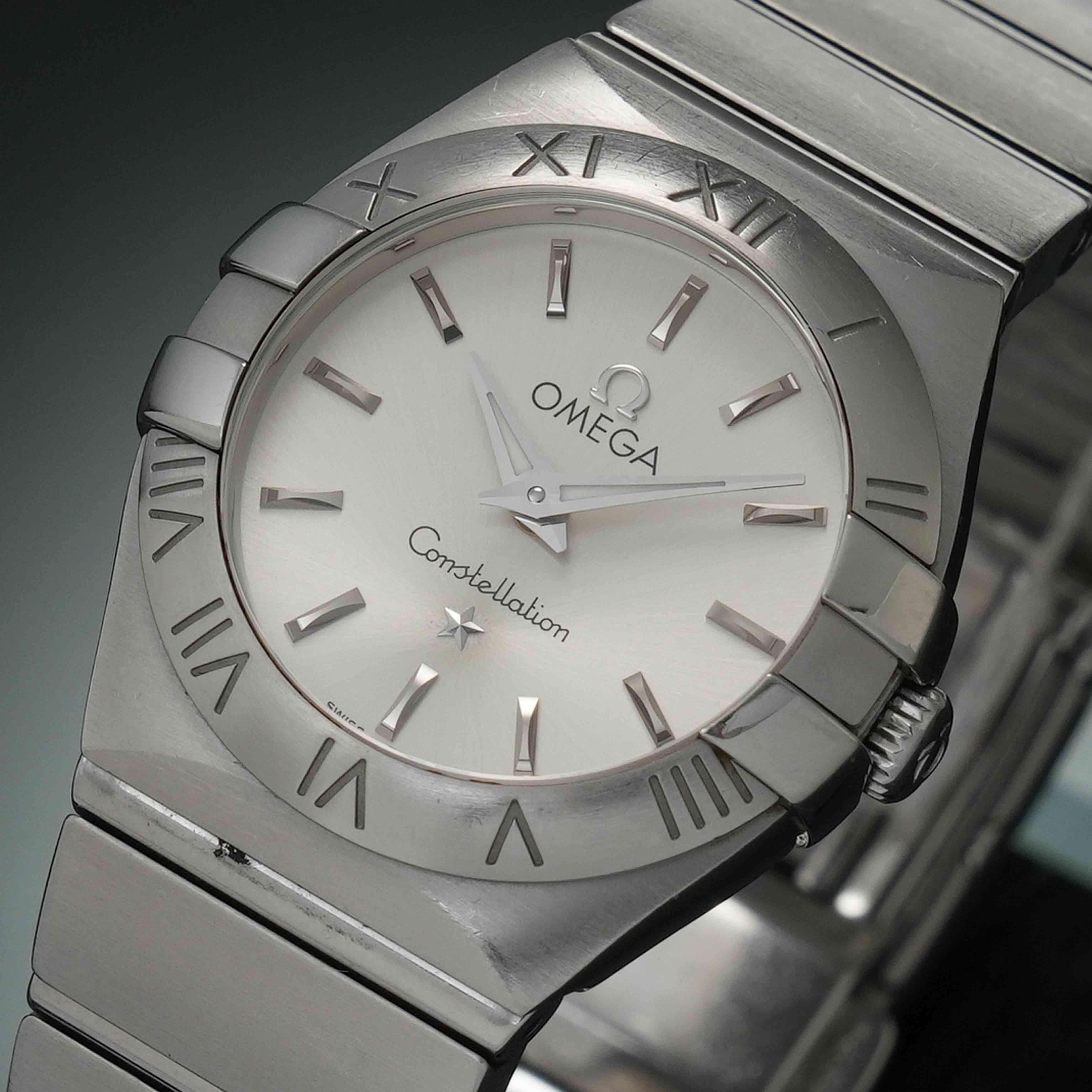 OMEGA(USED)오메가 컨스틸레이션 스틸 쿼츠