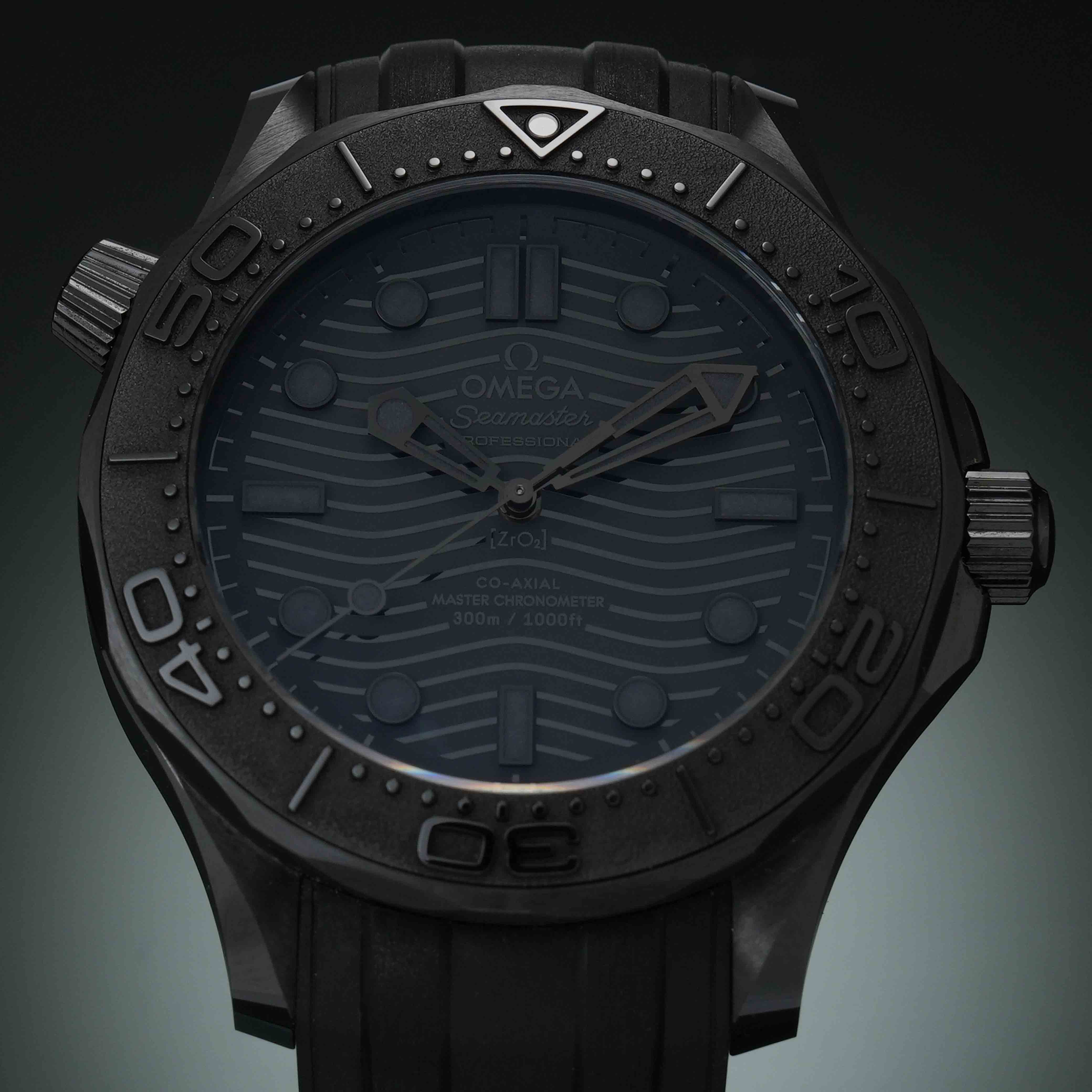 OMEGA(USED)오메가 씨마스터 다이버300 블랙블랙