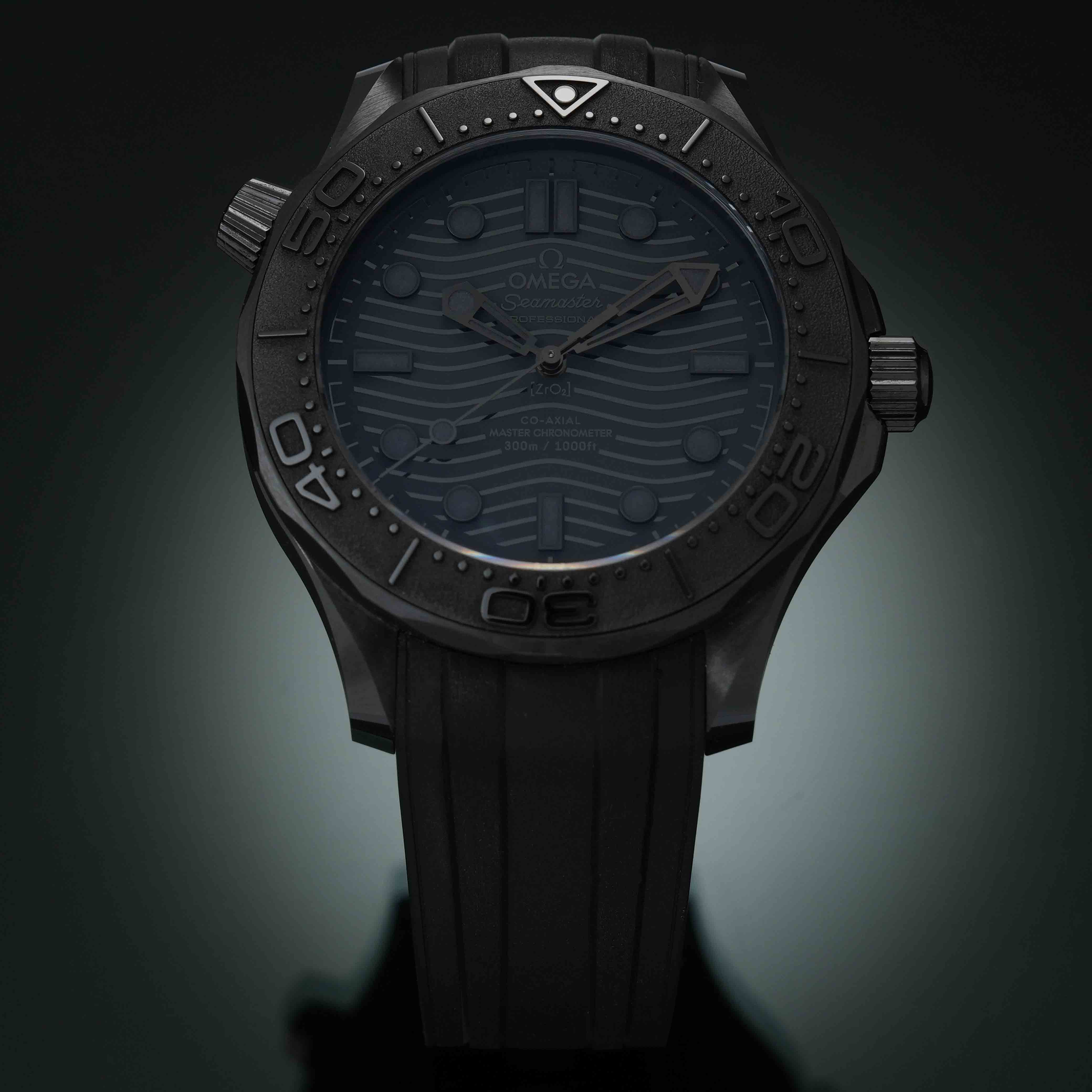 OMEGA(USED)오메가 씨마스터 다이버300 블랙블랙