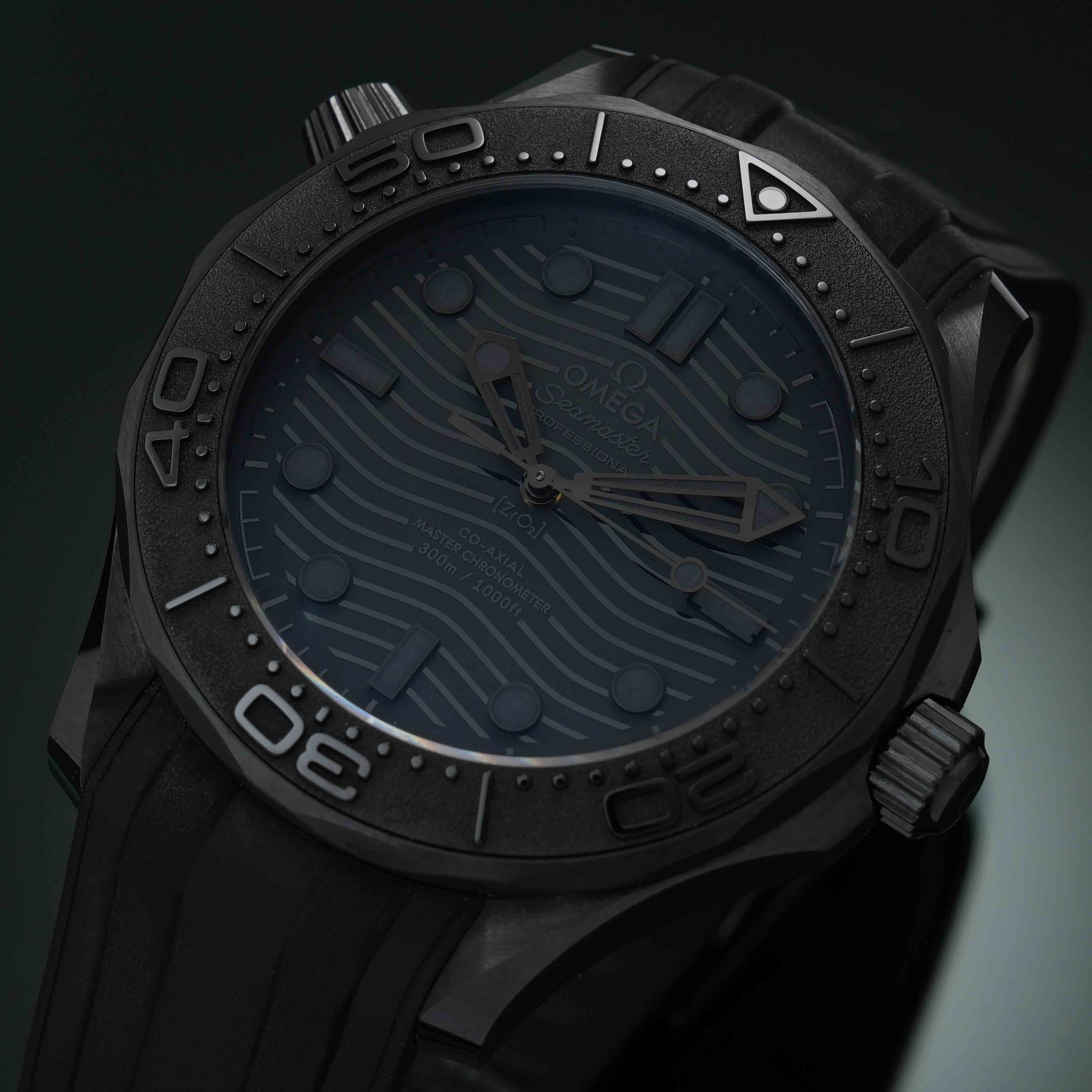 OMEGA(USED)오메가 씨마스터 다이버300 블랙블랙