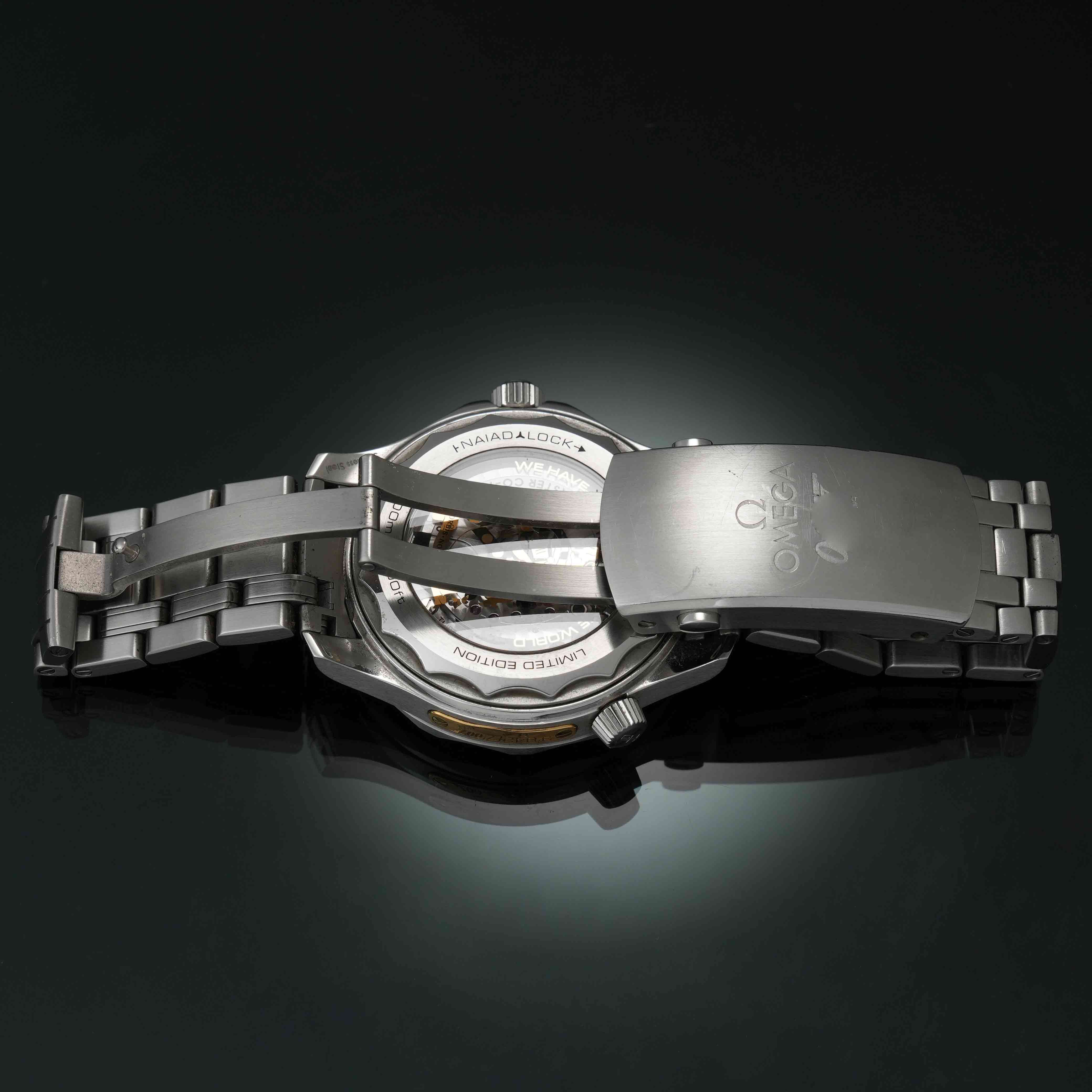 OMEGA(USED)오메가 씨마스터 다이버300 007 제임스본드 여왕폐하