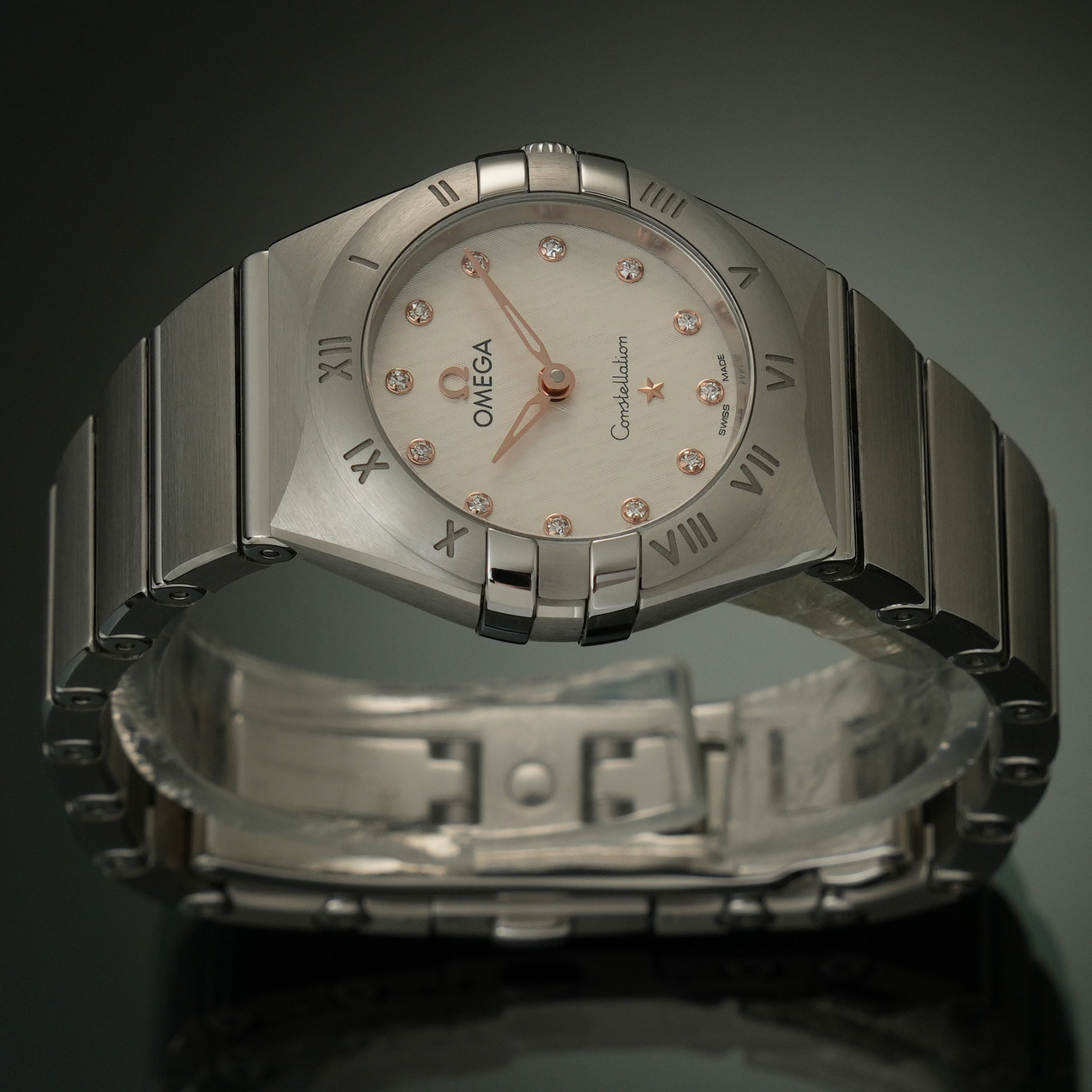 OMEGA(USED)오메가 컨스틸레이션 스틸 쿼츠