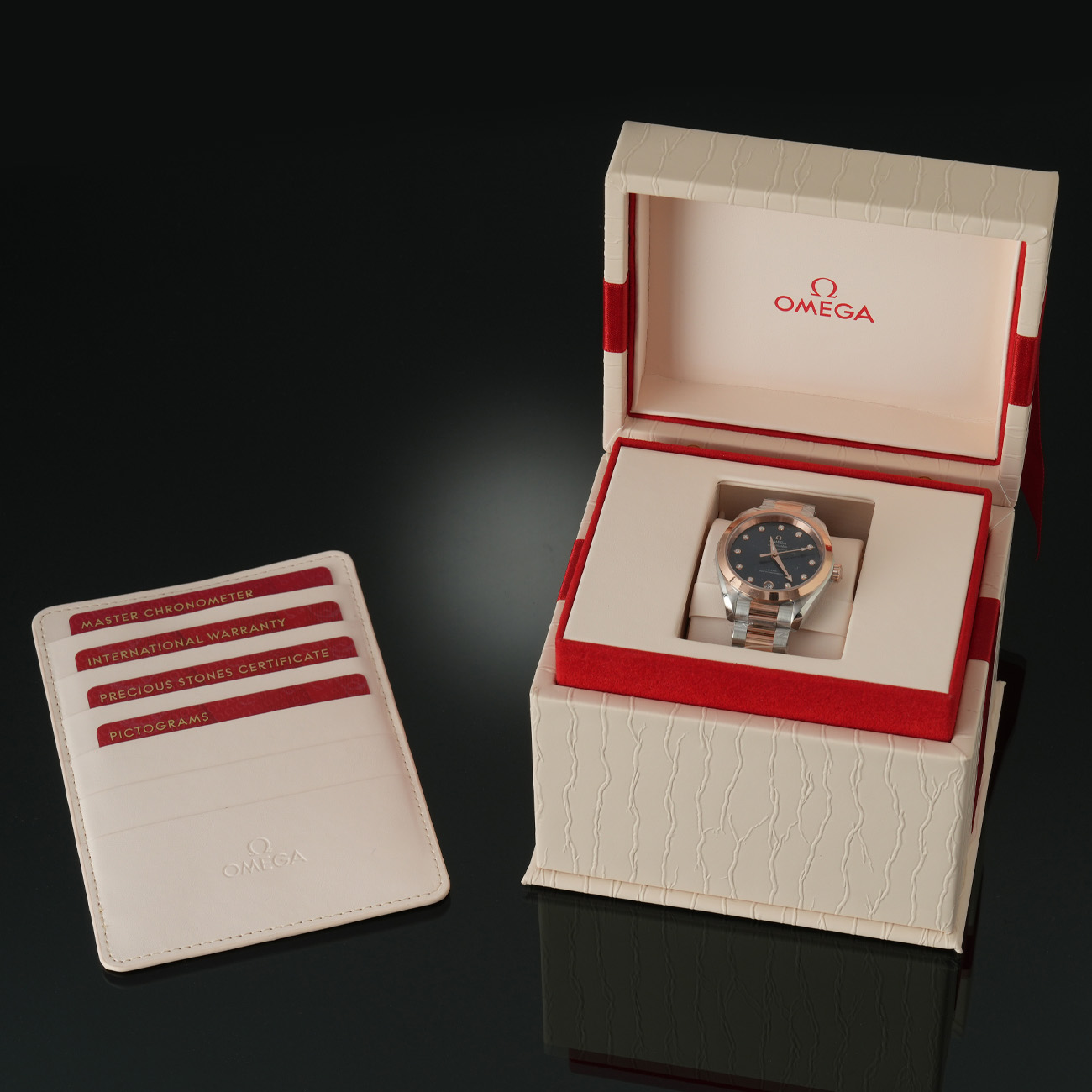 OMEGA(USED)오메가 레이디 씨마스터 아쿠아테라 34MM