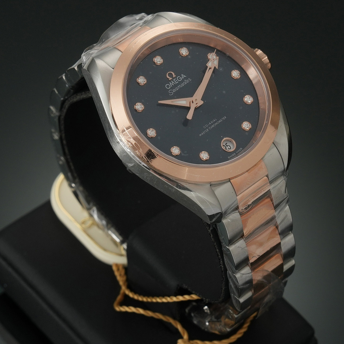 OMEGA(USED)오메가 레이디 씨마스터 아쿠아테라 34MM