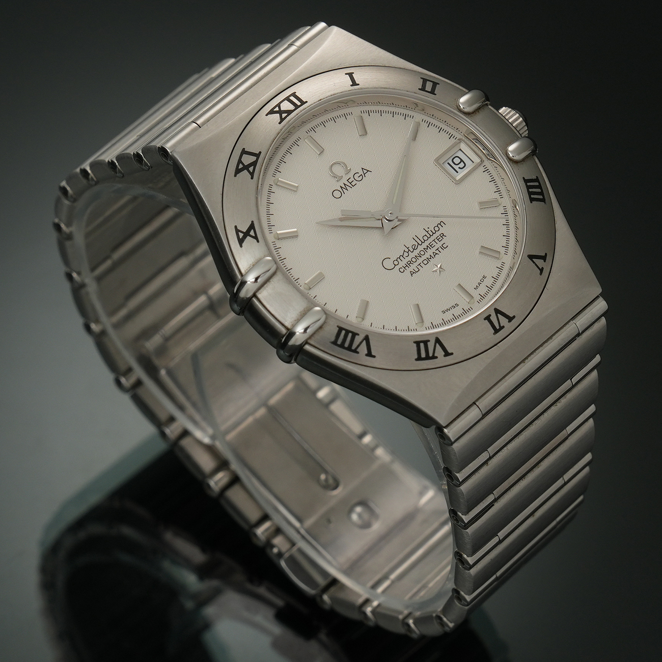 OMEGA(USED)오메가 컨스틸레이션 스틸 오토