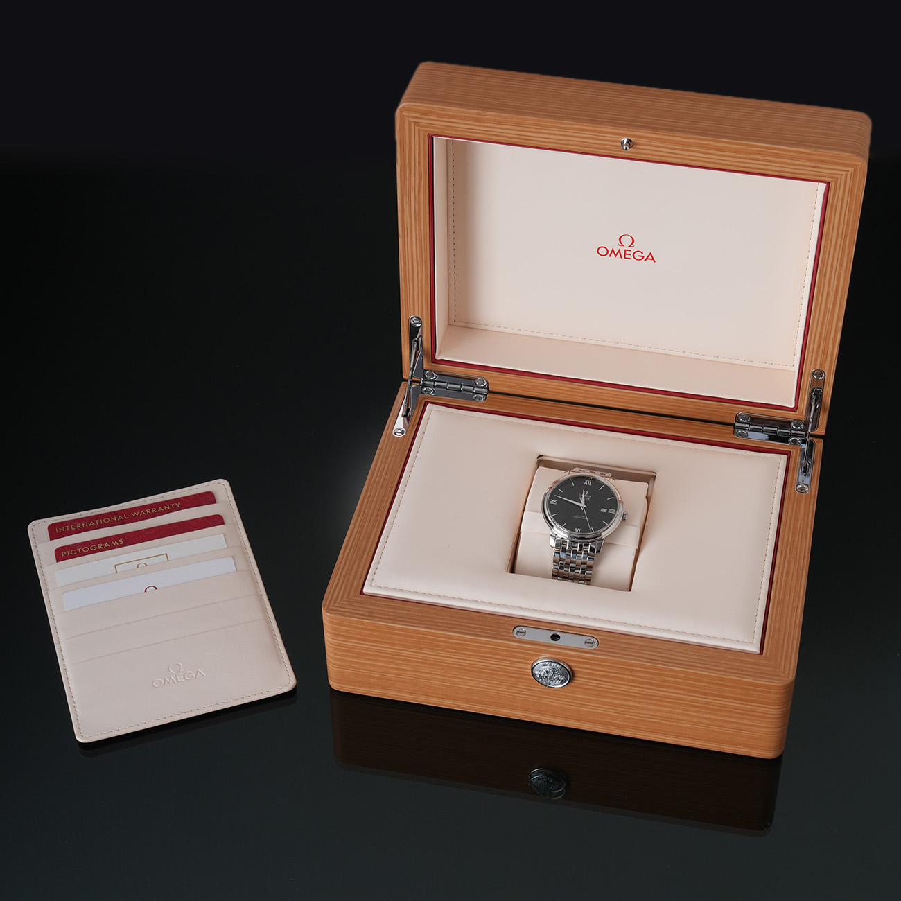 OMEGA(NEW)오메가 드빌 프레스티지 코액시얼 크로노미터39.5 (새상품) NEW PRODUCT