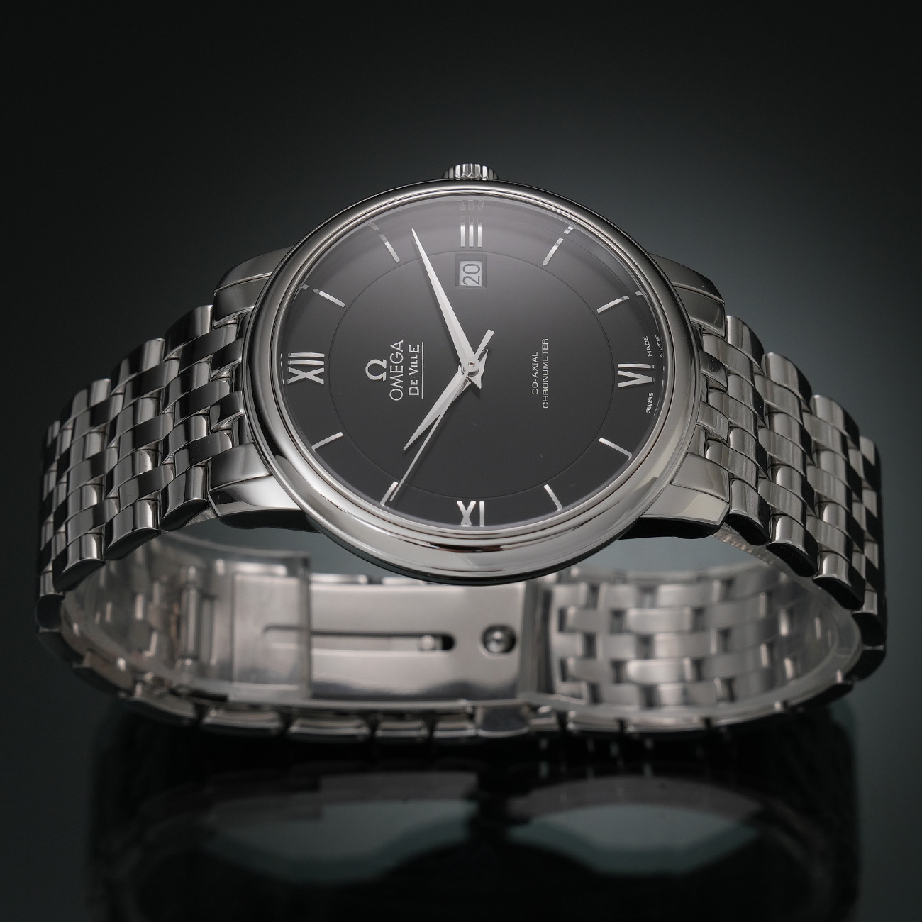 OMEGA(NEW)오메가 드빌 프레스티지 코액시얼 크로노미터39.5 (새상품) NEW PRODUCT