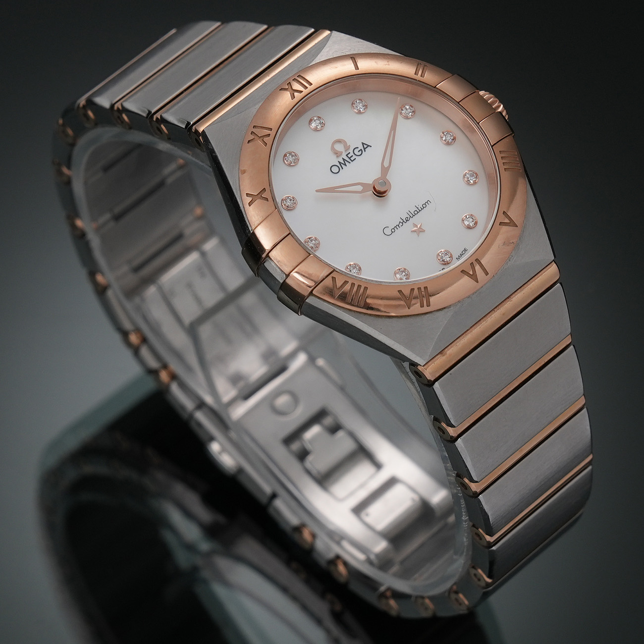 OMEGA(USED)오메가 컨스틸레이션 콤비 쿼츠