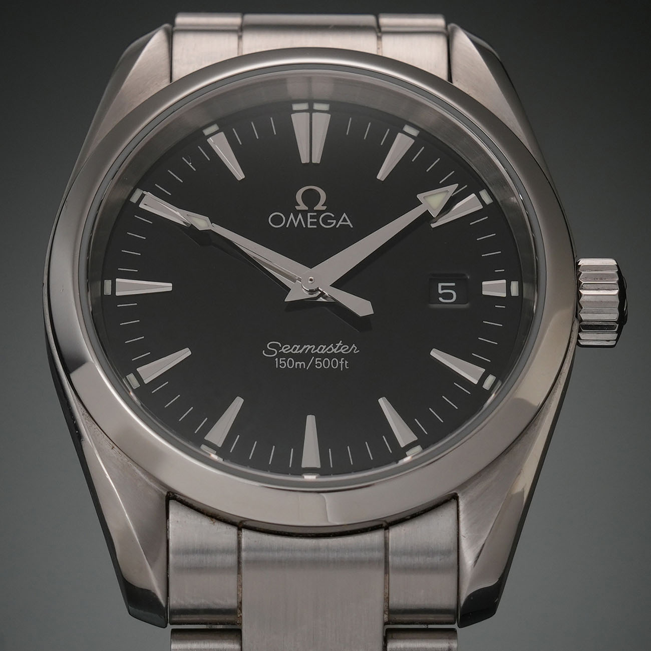 OMEGA(USED)오메가 씨마스터 아쿠아테라 쿼츠
