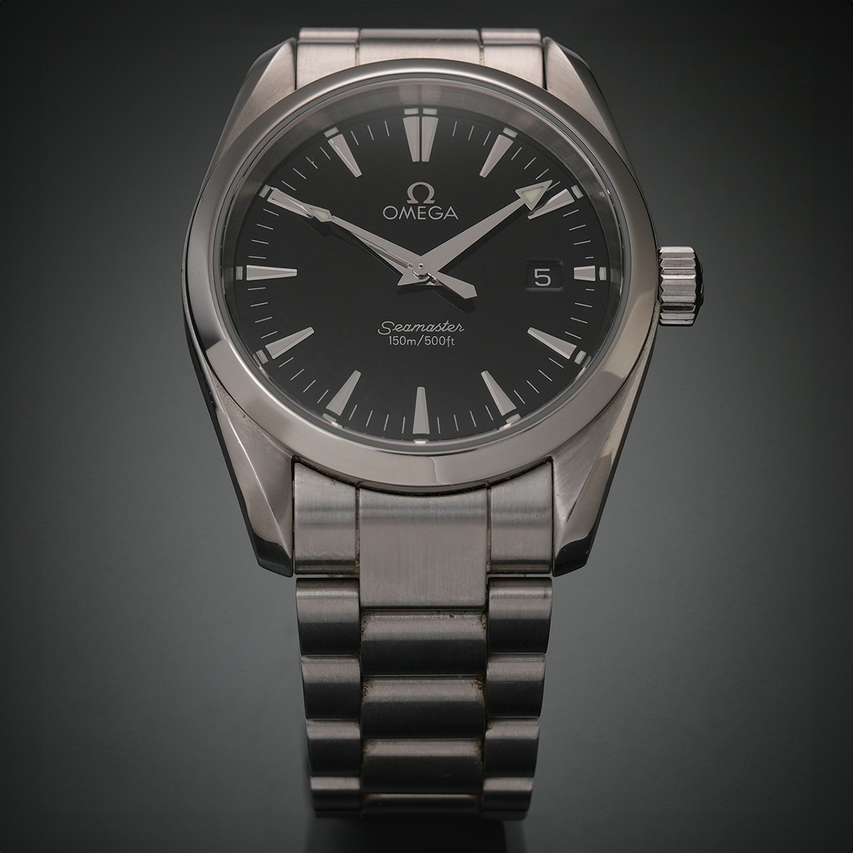 OMEGA(USED)오메가 씨마스터 아쿠아테라 쿼츠