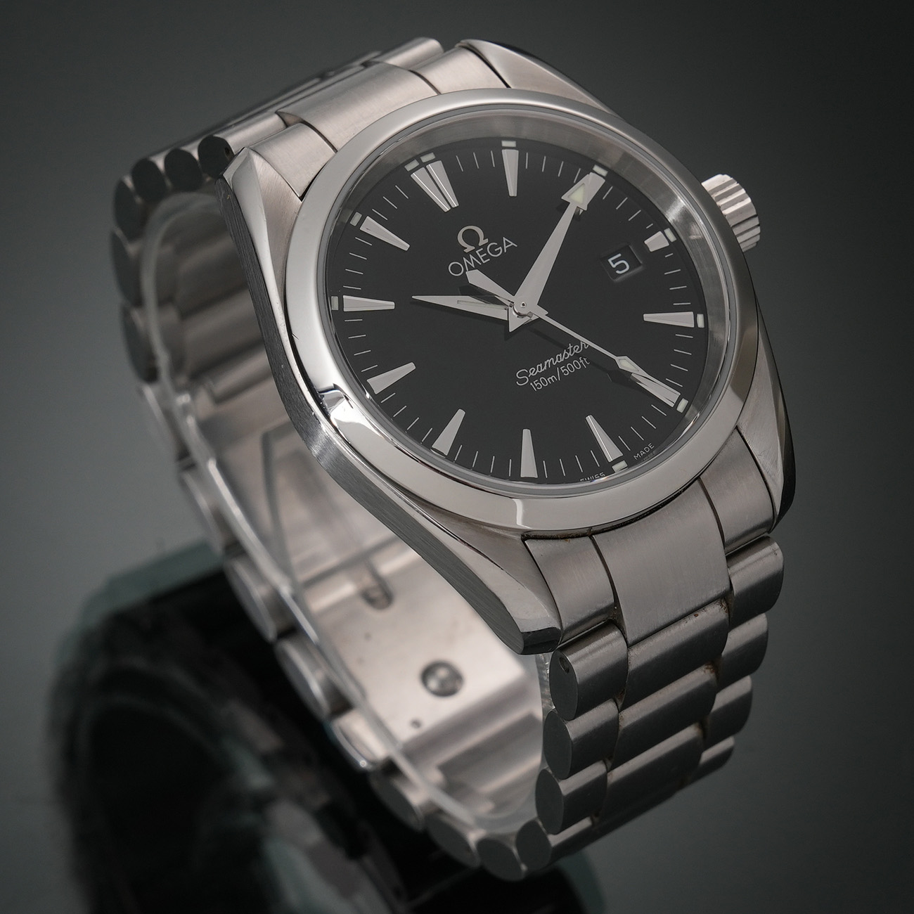 OMEGA(USED)오메가 씨마스터 아쿠아테라 쿼츠
