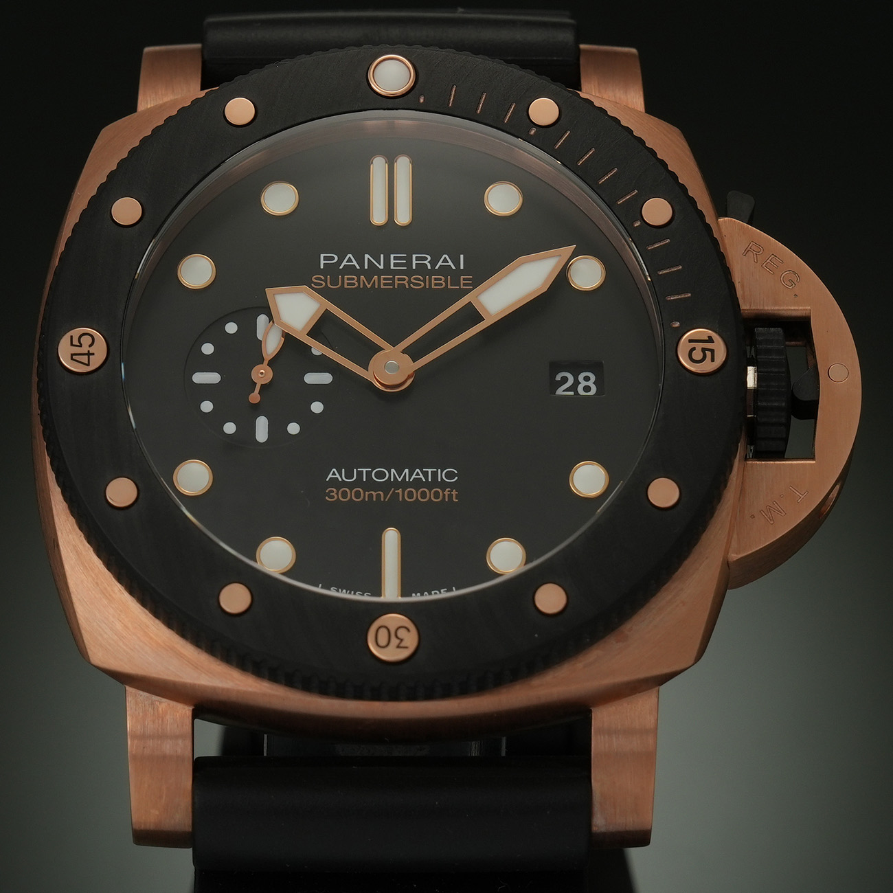 PANERAI(USED)파네라이 루미노르 섭머저블 로즈골드 PAM01070