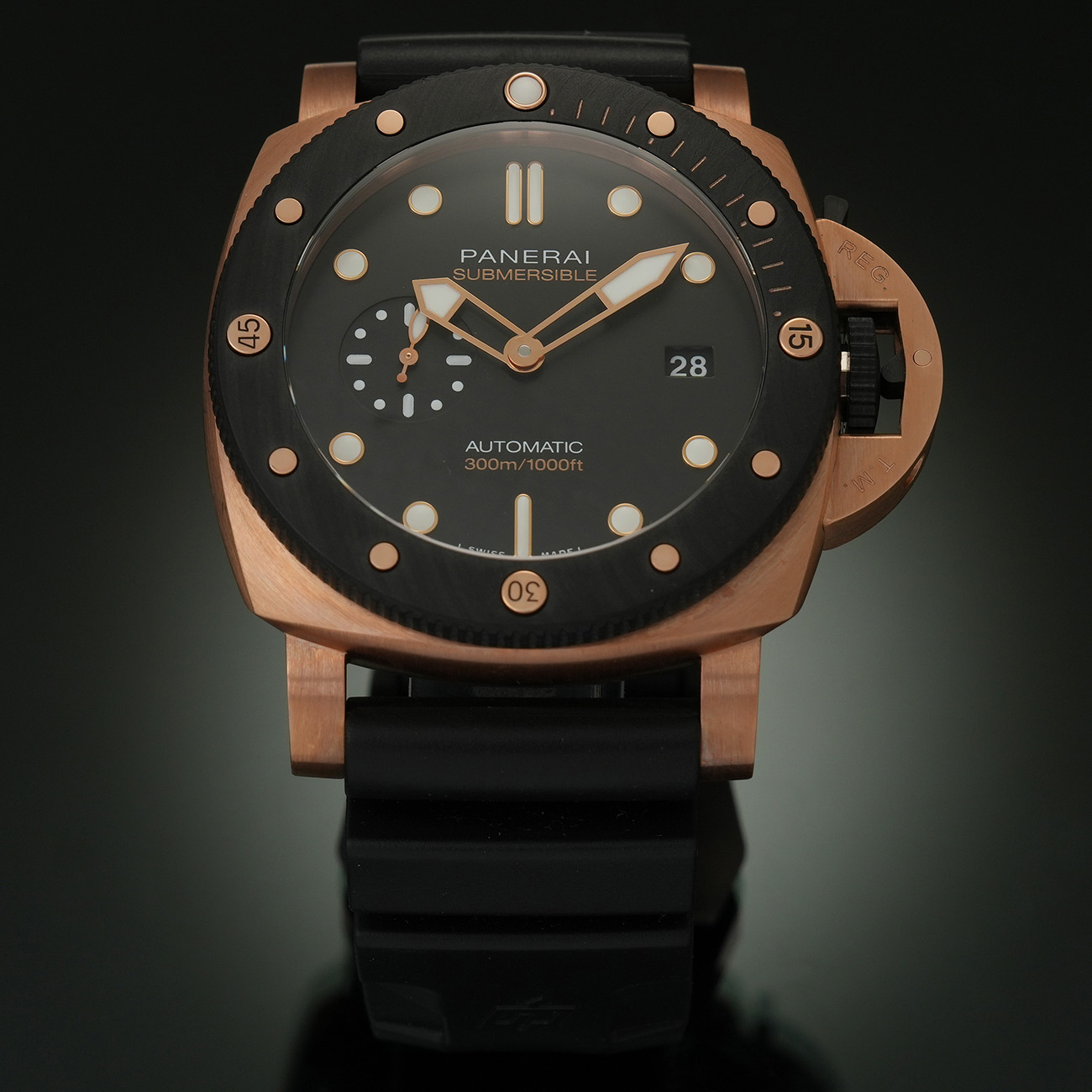 PANERAI(USED)파네라이 루미노르 섭머저블 로즈골드 PAM01070