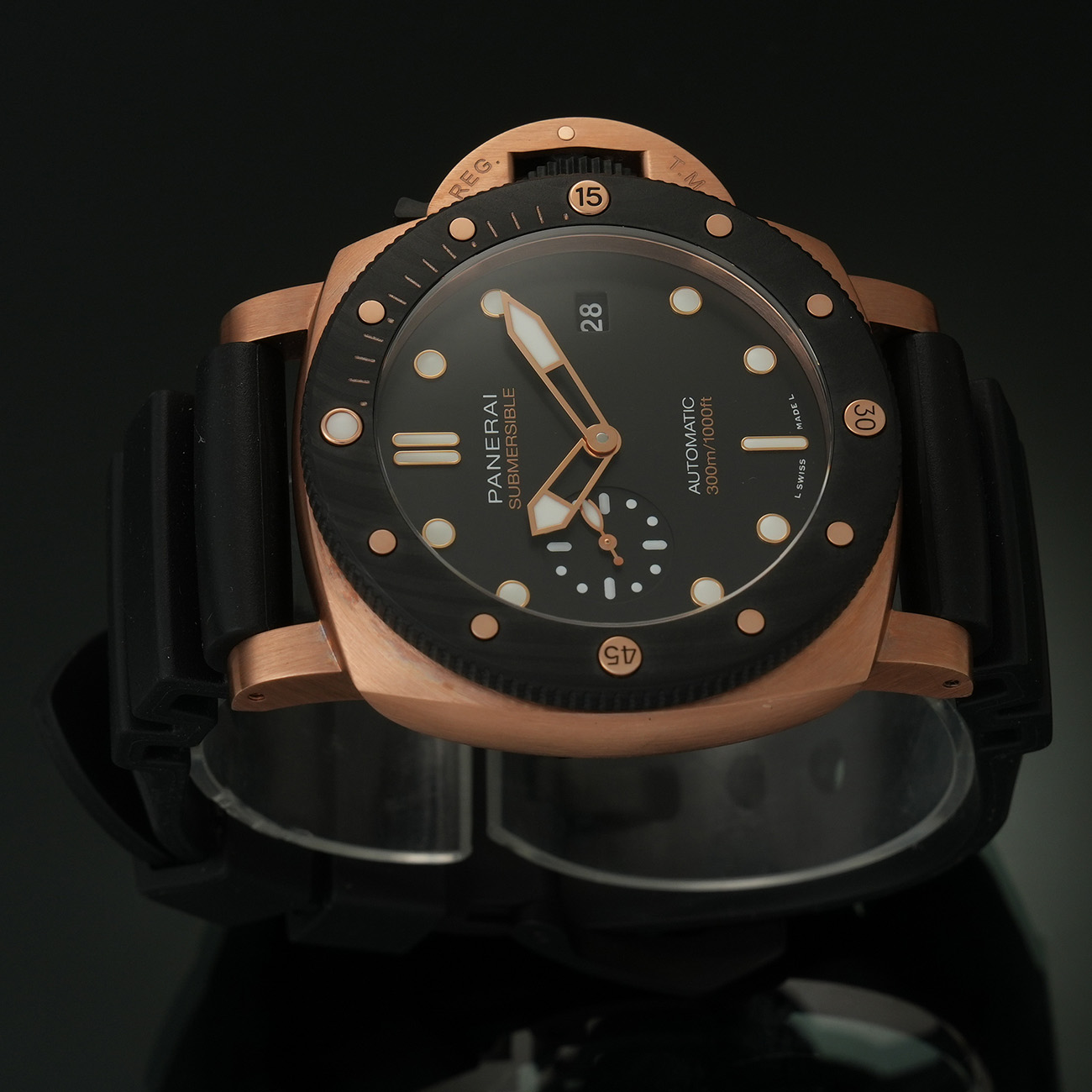 PANERAI(USED)파네라이 루미노르 섭머저블 로즈골드 PAM01070