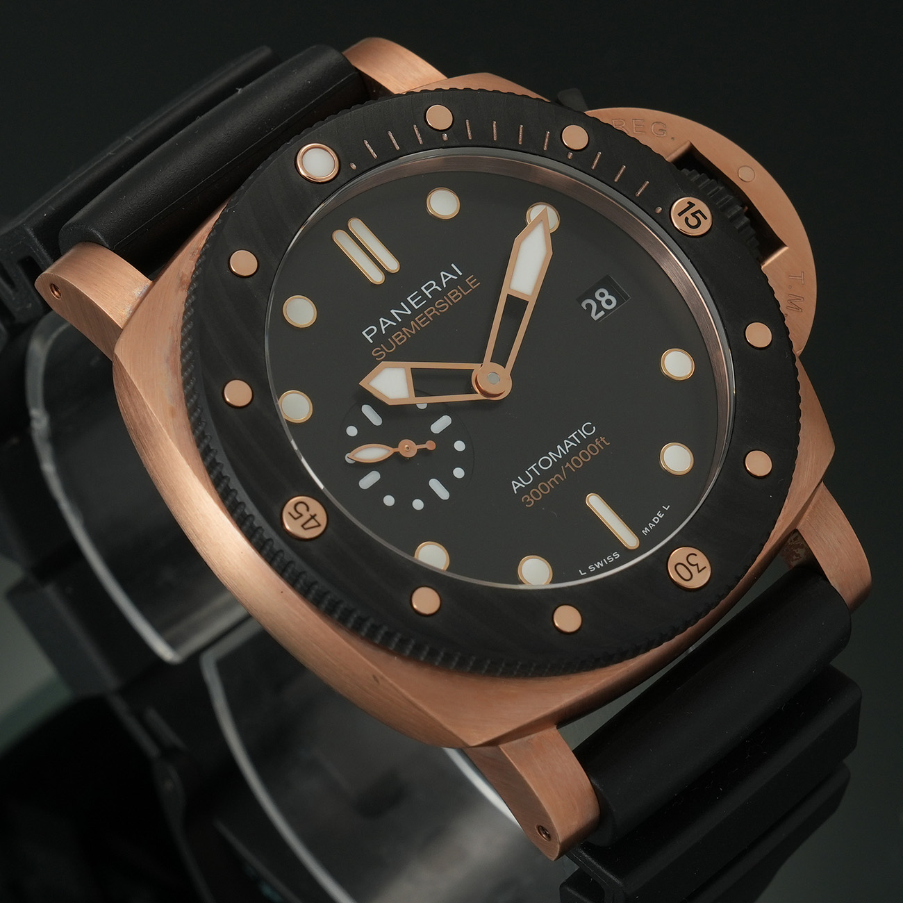 PANERAI(USED)파네라이 루미노르 섭머저블 로즈골드 PAM01070