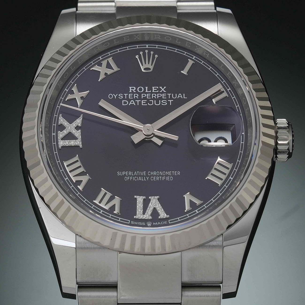 ROLEX(USED)롤렉스 데이저스트36 69다이아 오베르진 126234
