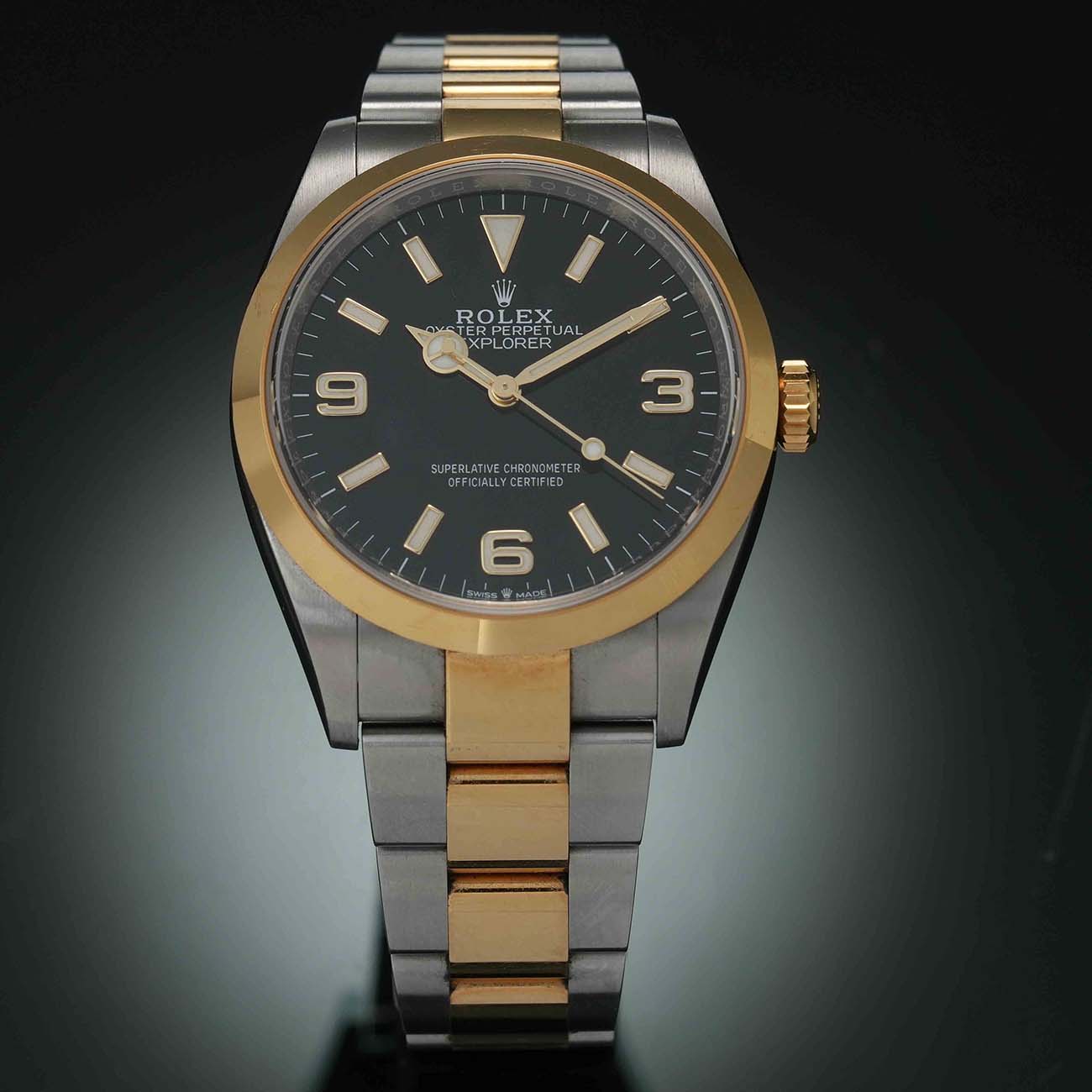ROLEX(USED)롤렉스 익스플로러 콤비 124273