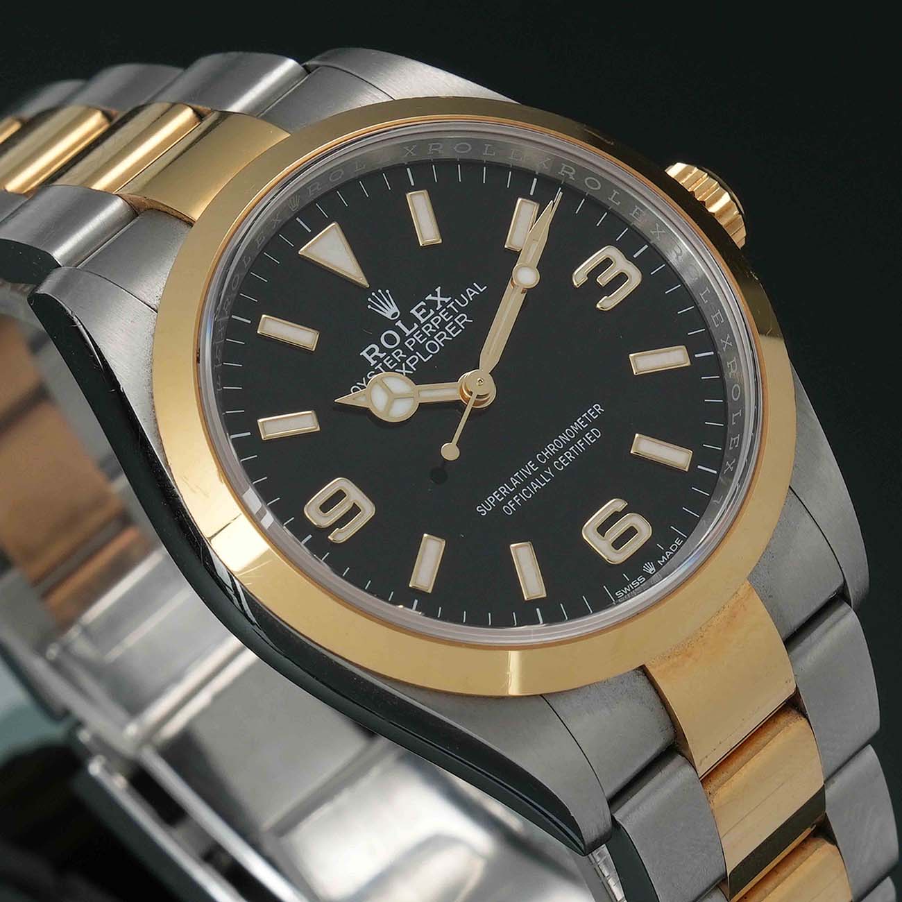 ROLEX(USED)롤렉스 익스플로러 콤비 124273