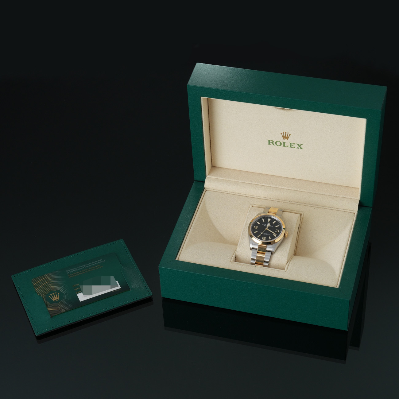 ROLEX(USED)롤렉스 익스플로러 콤비 124273