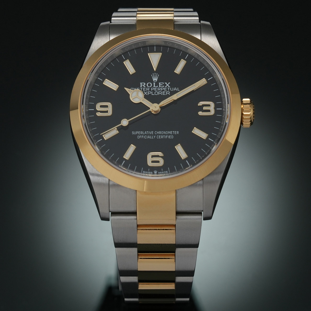 ROLEX(USED)롤렉스 익스플로러 콤비 124273