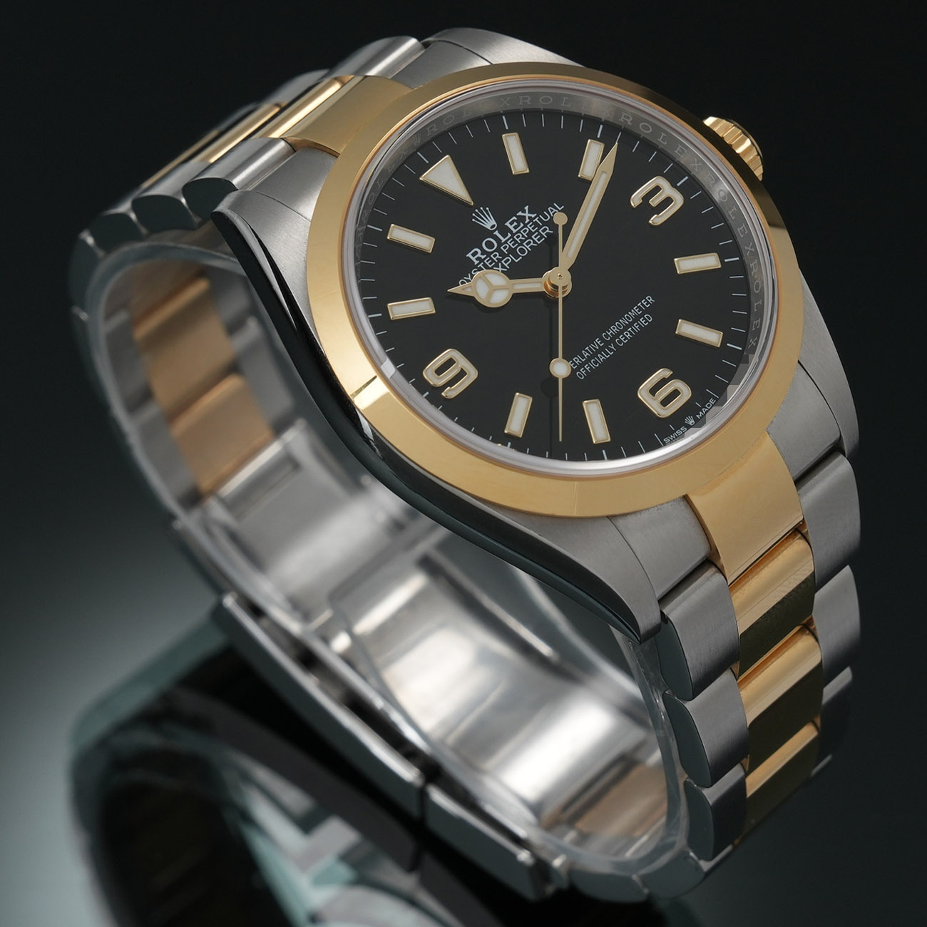 ROLEX(USED)롤렉스 익스플로러 콤비 124273