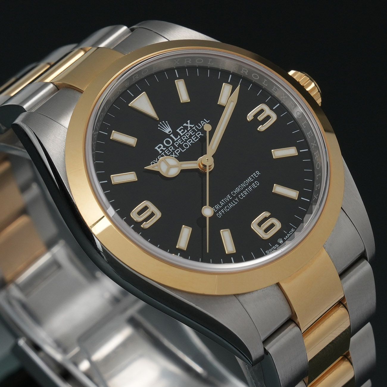 ROLEX(USED)롤렉스 익스플로러 콤비 124273